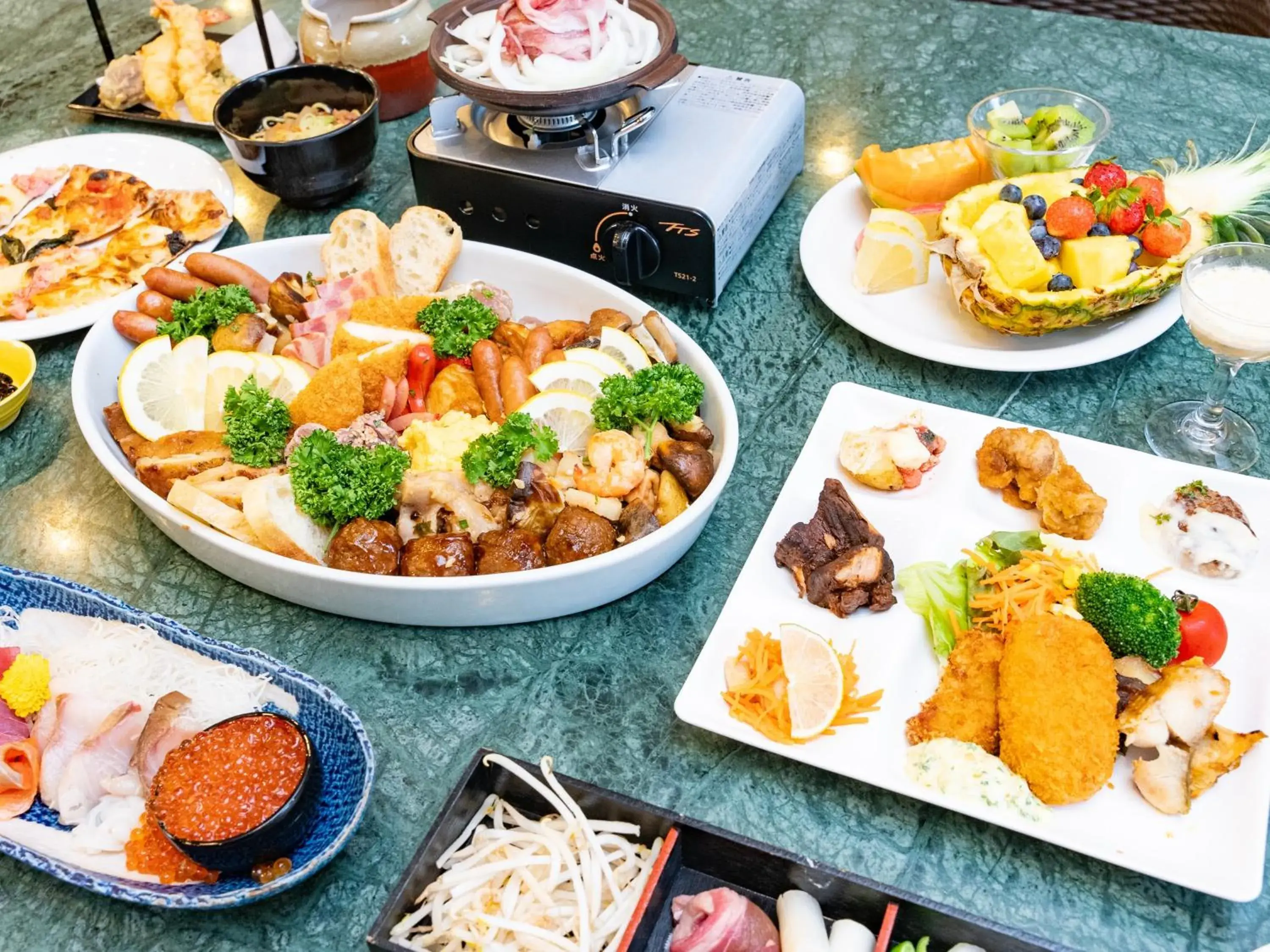 Food in LiVEMAX Resort Upopoi Shiraoi Onsen Food in LiVEMAX Resort Upopoi Shiraoi Onsen