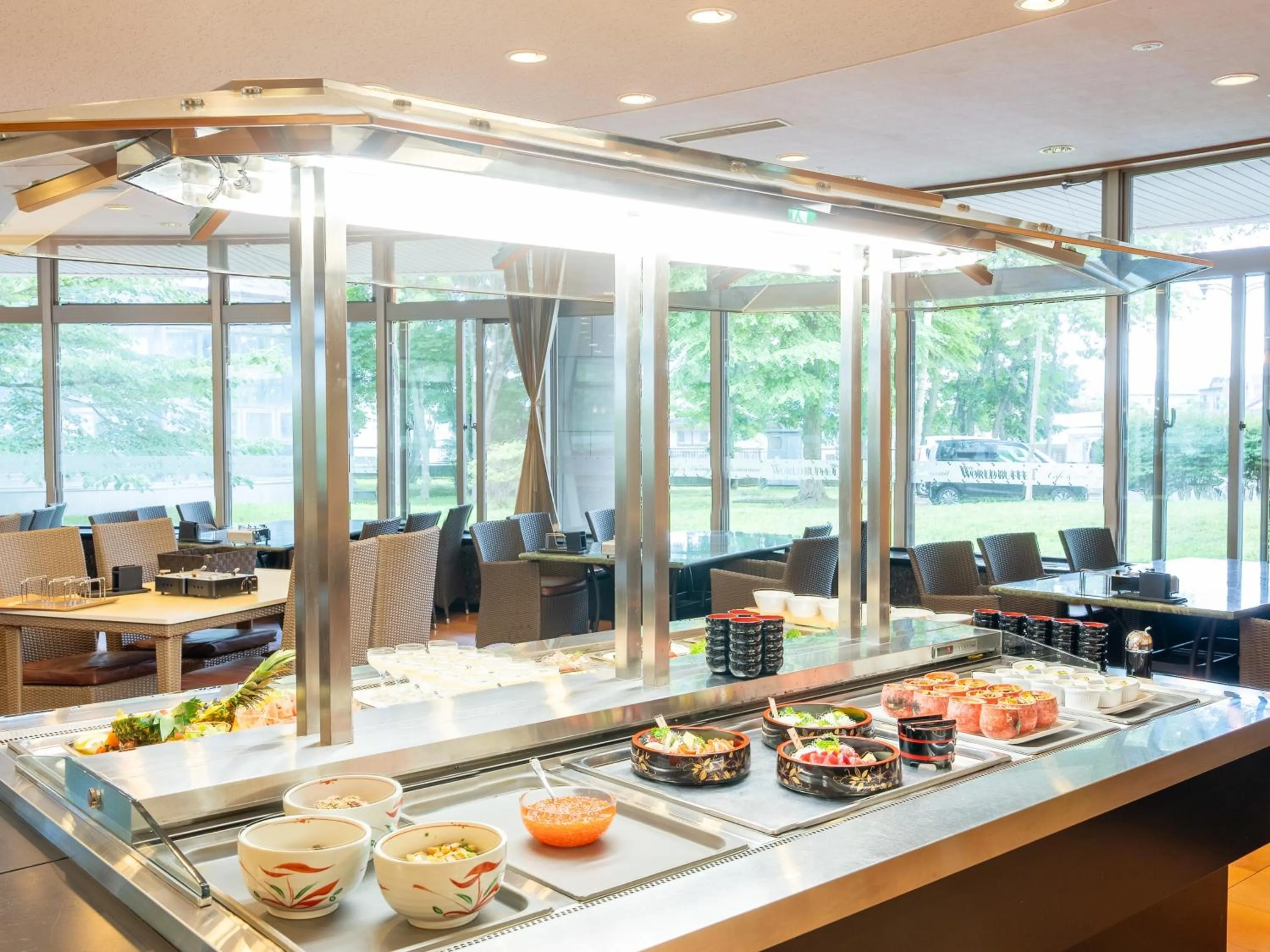 Food in LiVEMAX Resort Upopoi Shiraoi Onsen