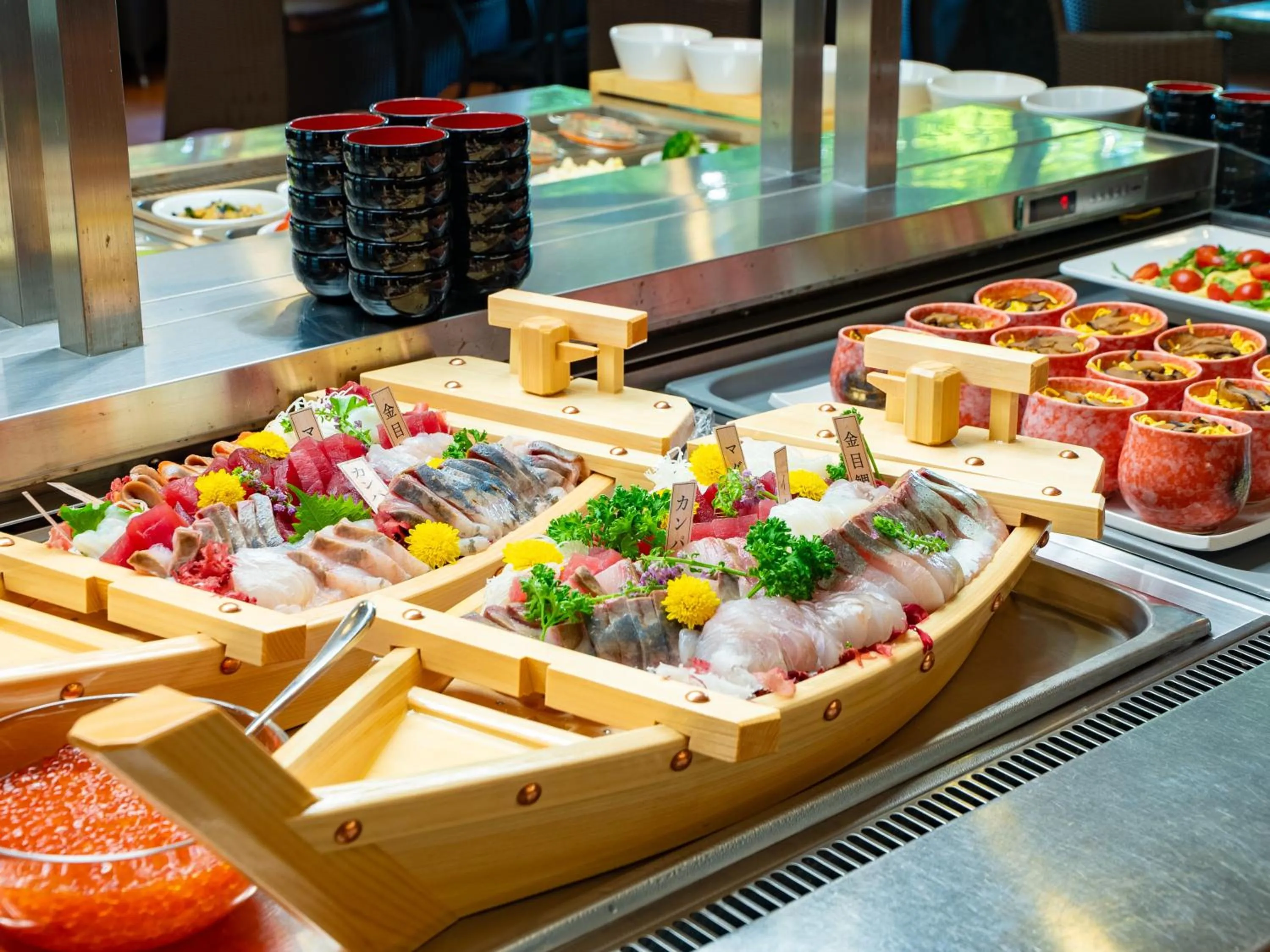 Food in LiVEMAX Resort Upopoi Shiraoi Onsen