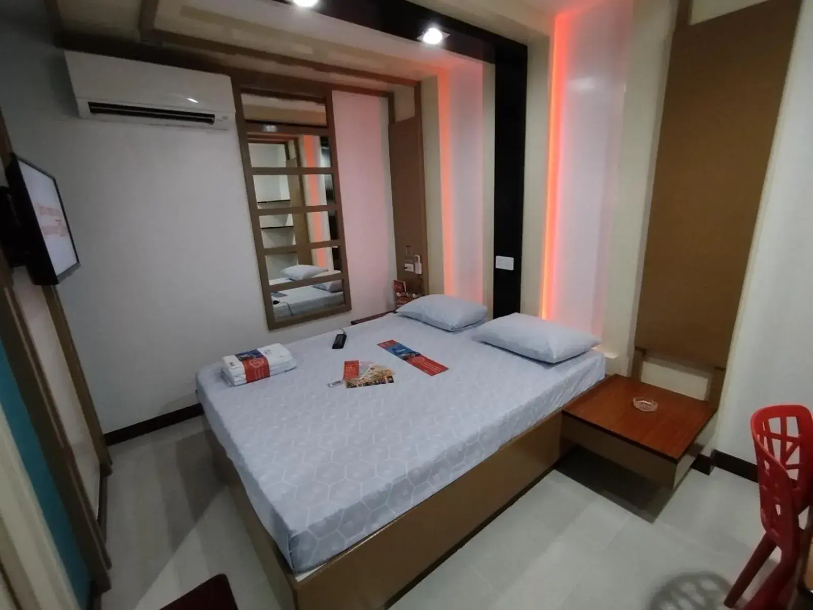 Bed in Hotel Sogo Timog Avenue Bed in Hotel Sogo Timog Avenue