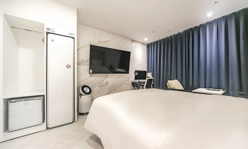 Bed in Daegu Dongseongro Hotel Labella Bed in Daegu Dongseongro Hotel Labella