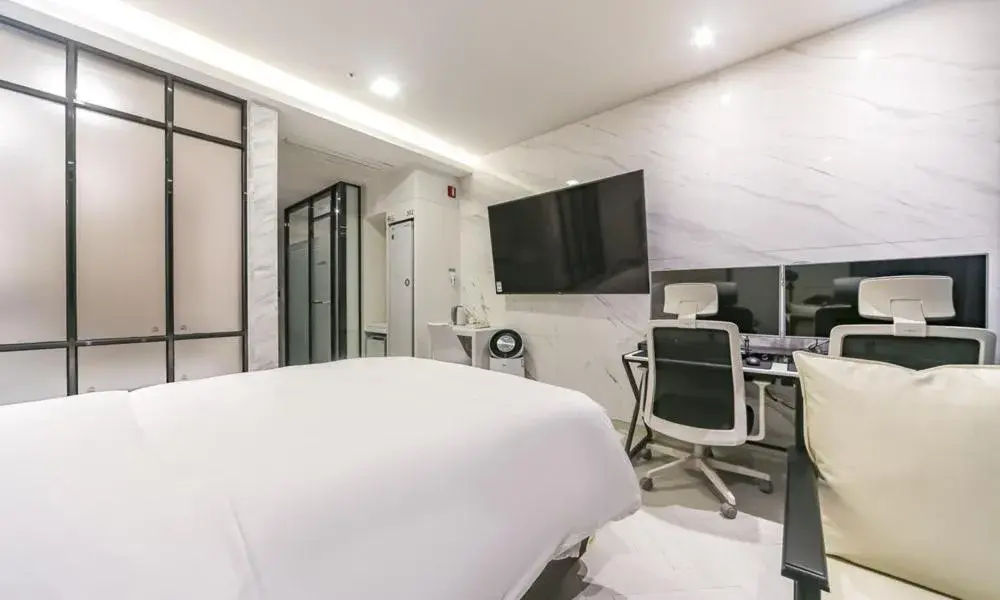 Bed in Daegu Dongseongro Hotel Labella Bed in Daegu Dongseongro Hotel Labella