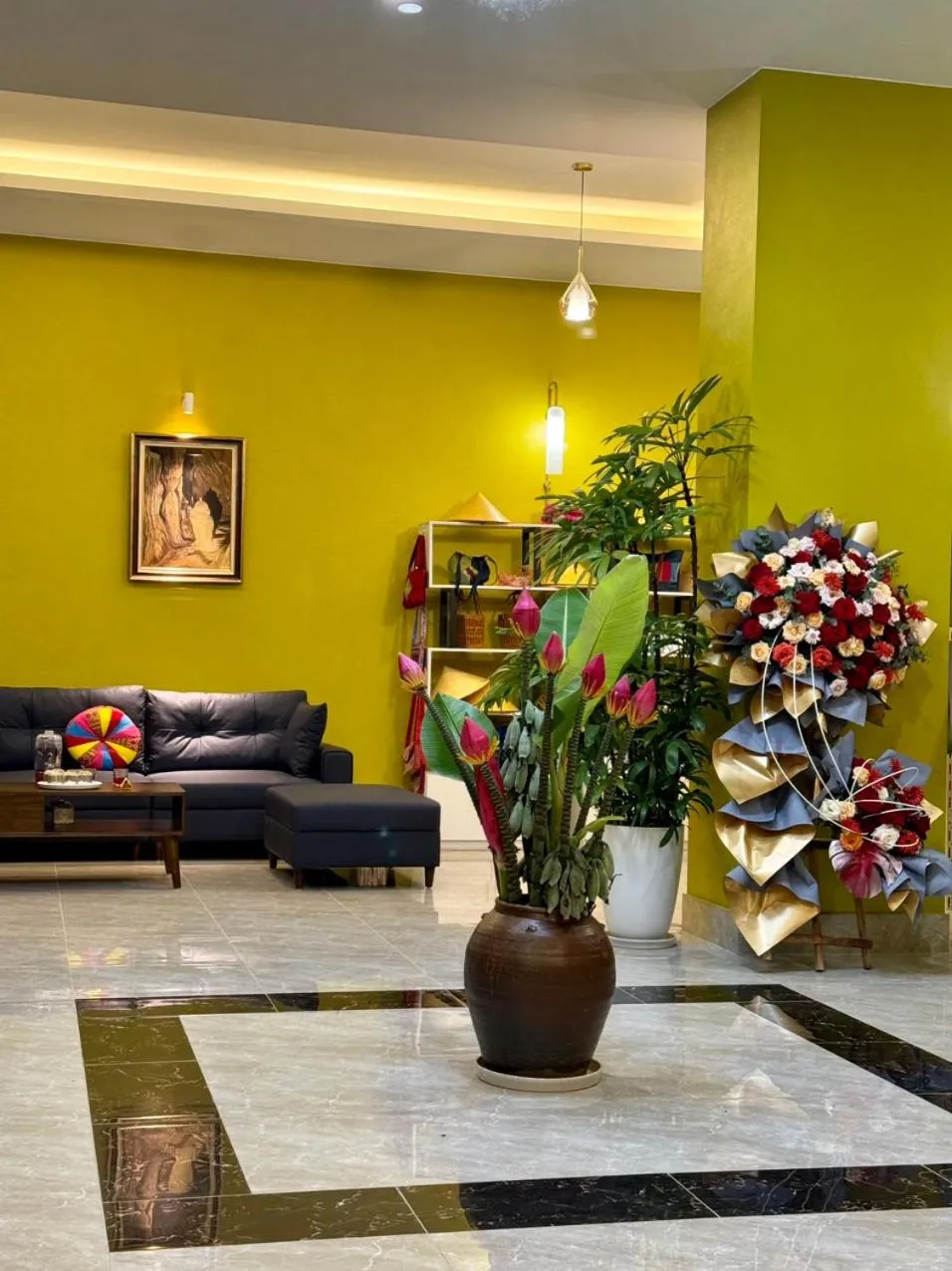 Lobby or reception in Lang Can Boutique Hotel