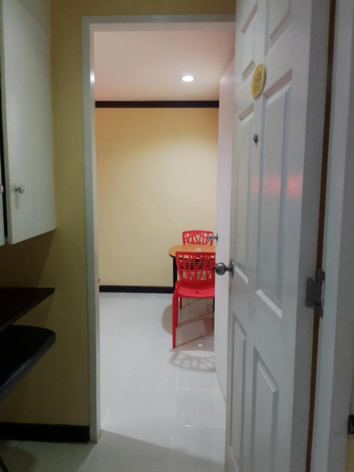 Seating area in Hotel Sogo San Pedro