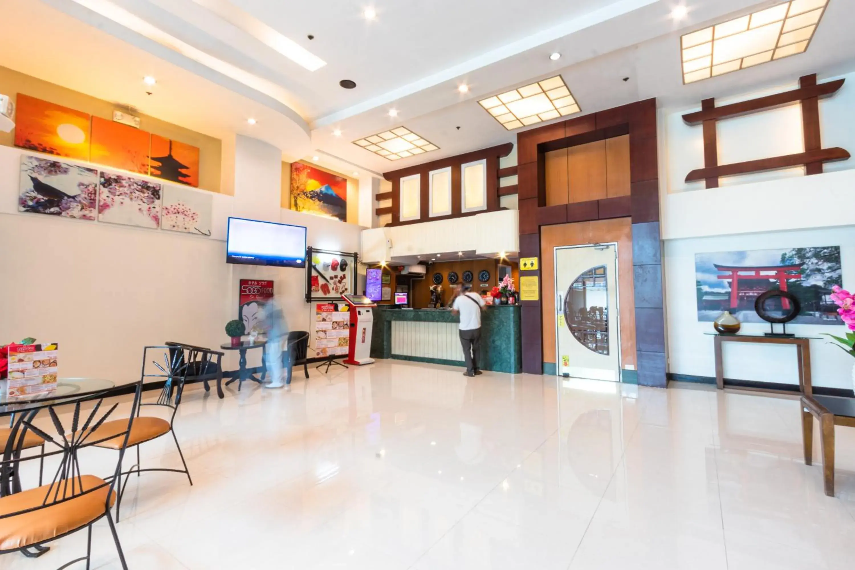 Lobby or reception in Hotel Sogo Santolan Lobby or reception in Hotel Sogo Santolan