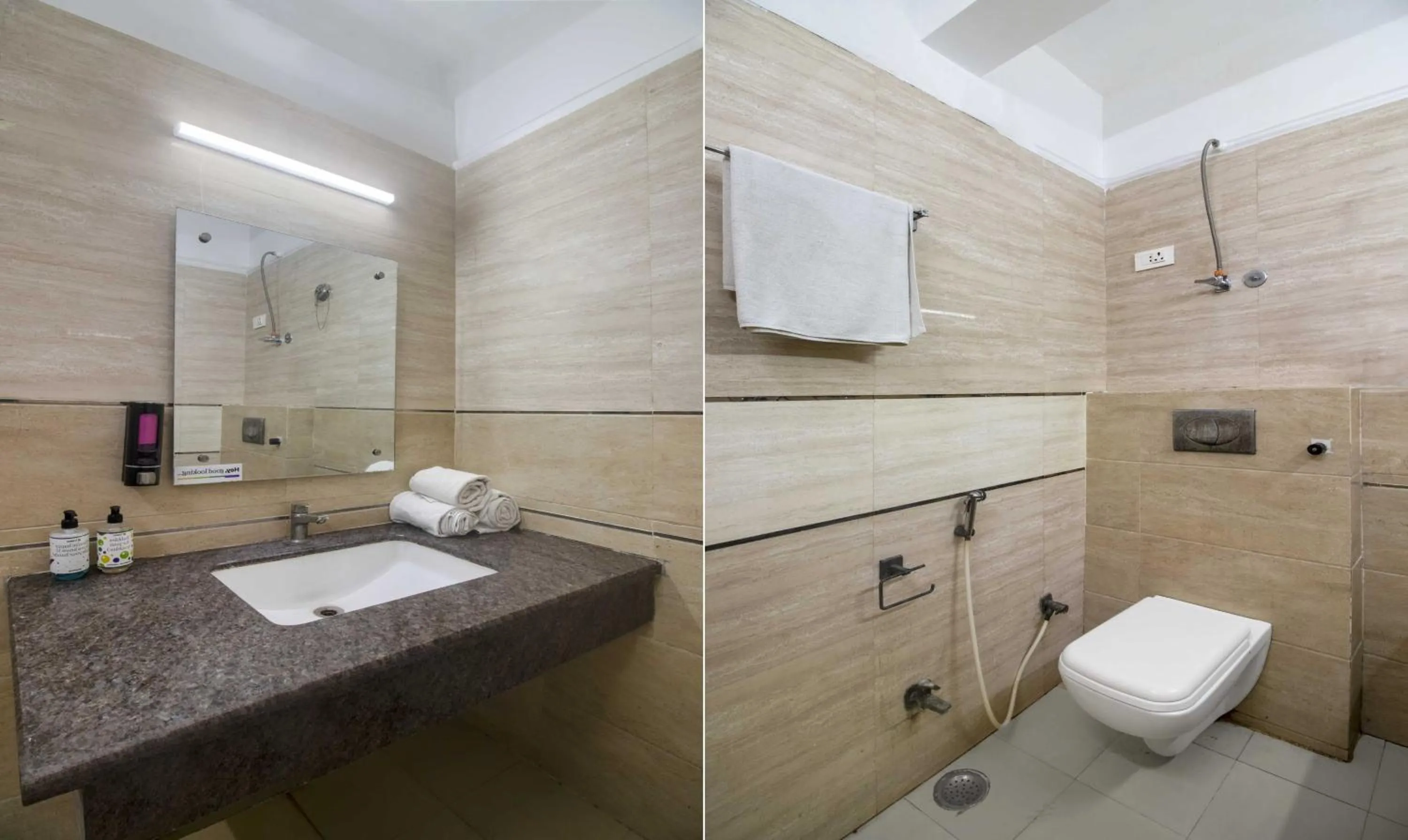 Bathroom in Treebo Empire Red Carpet