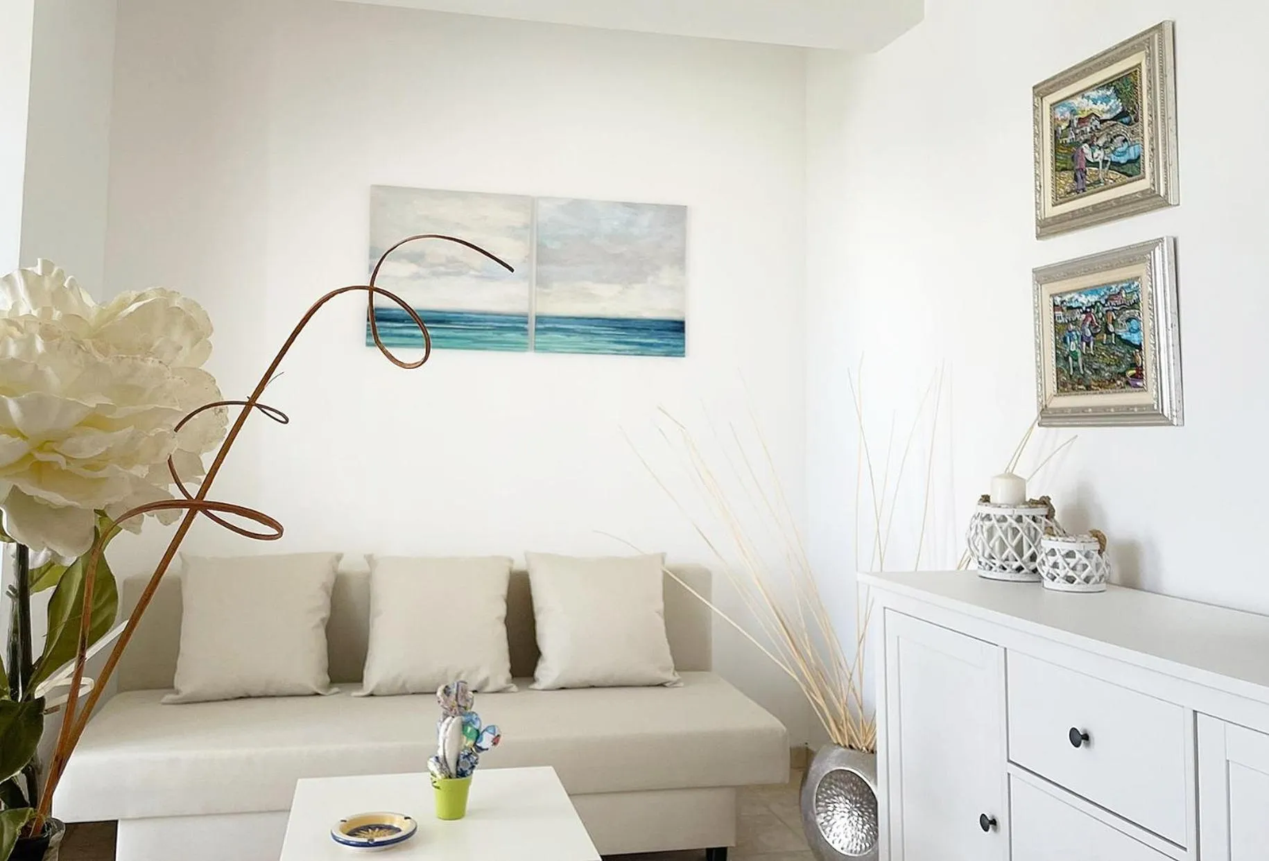 Living room in IL MELOGRANO RESIDENCE MARZAMEMI