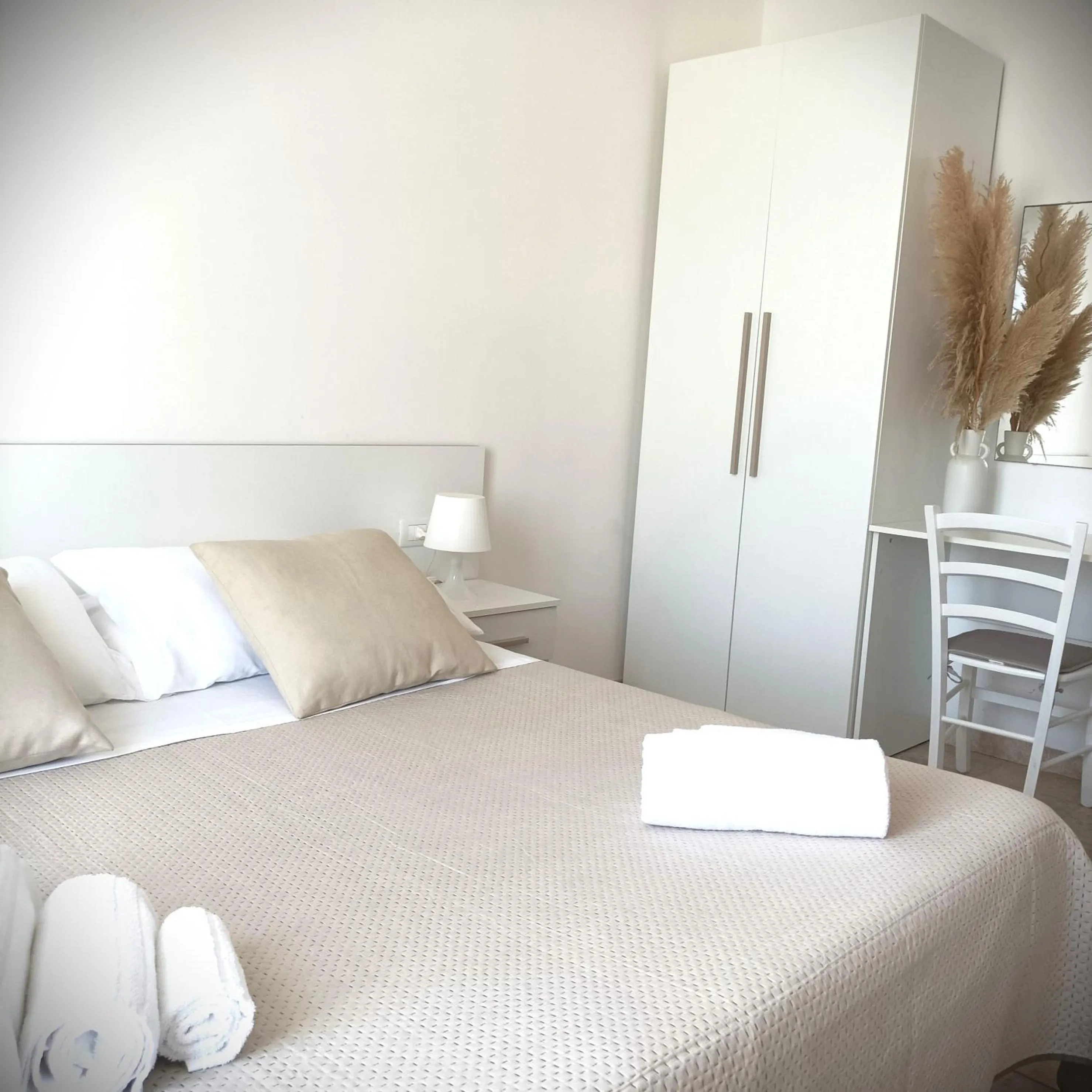 Bed in IL MELOGRANO RESIDENCE MARZAMEMI