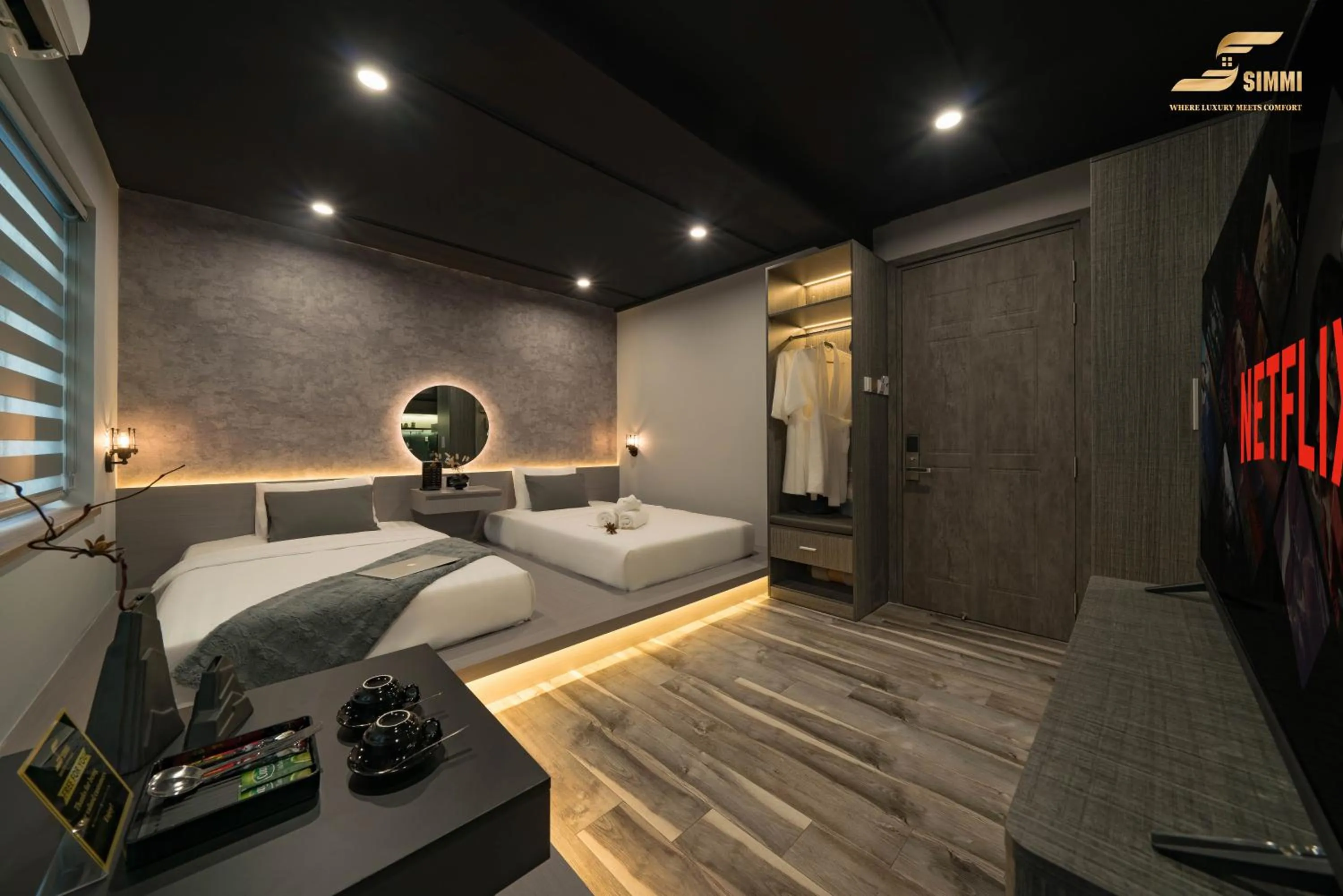 Bedroom, Bed in Simmi Signature Hotel & Apartment