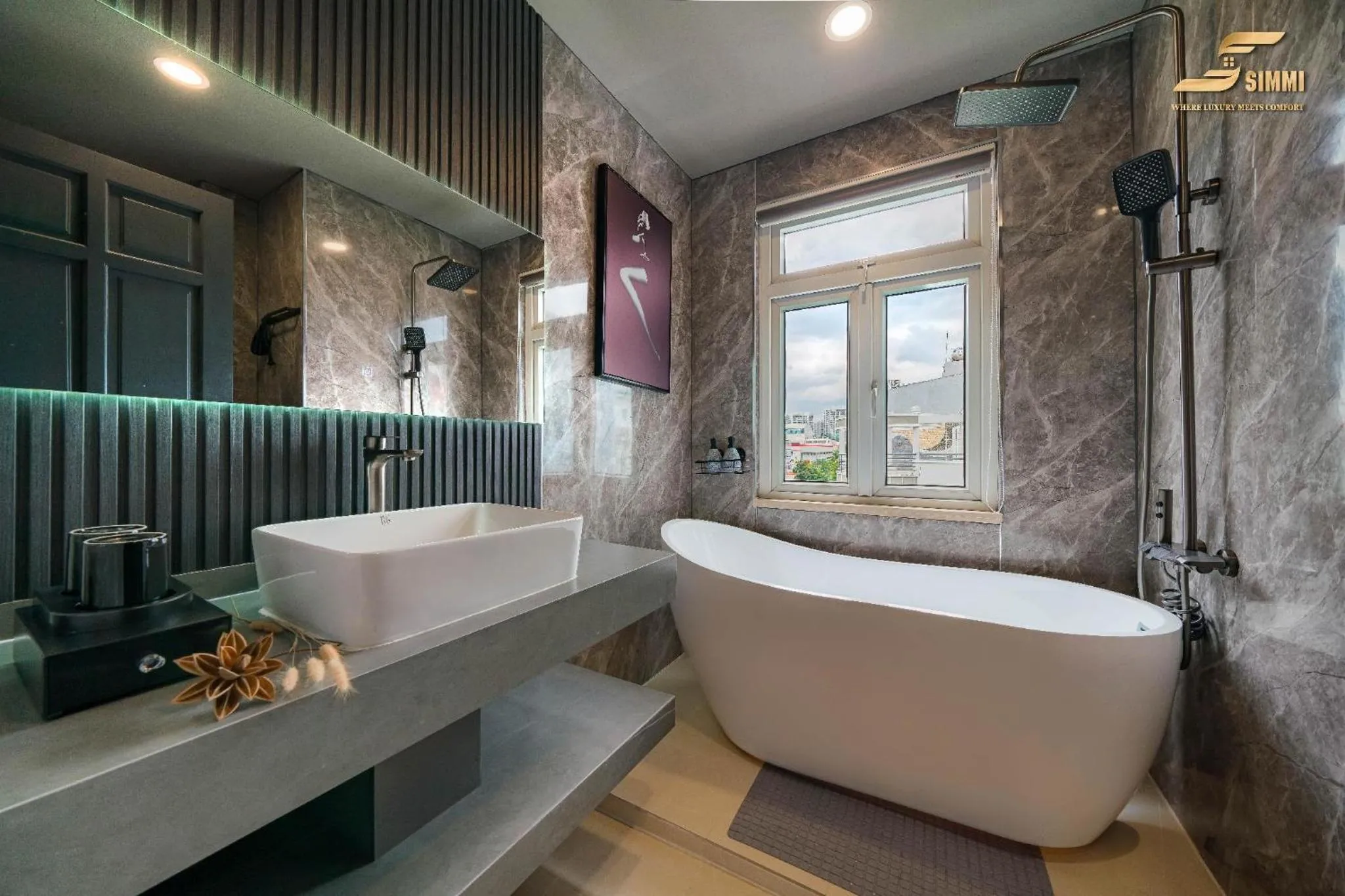 Shower in Simmi Signature Hotel & Apartment