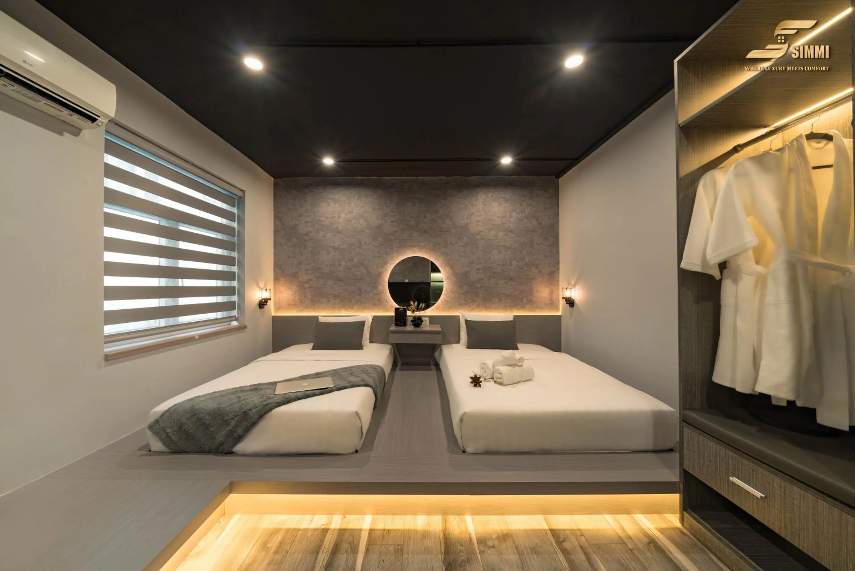 Bedroom, Bed in Simmi Signature Hotel & Apartment