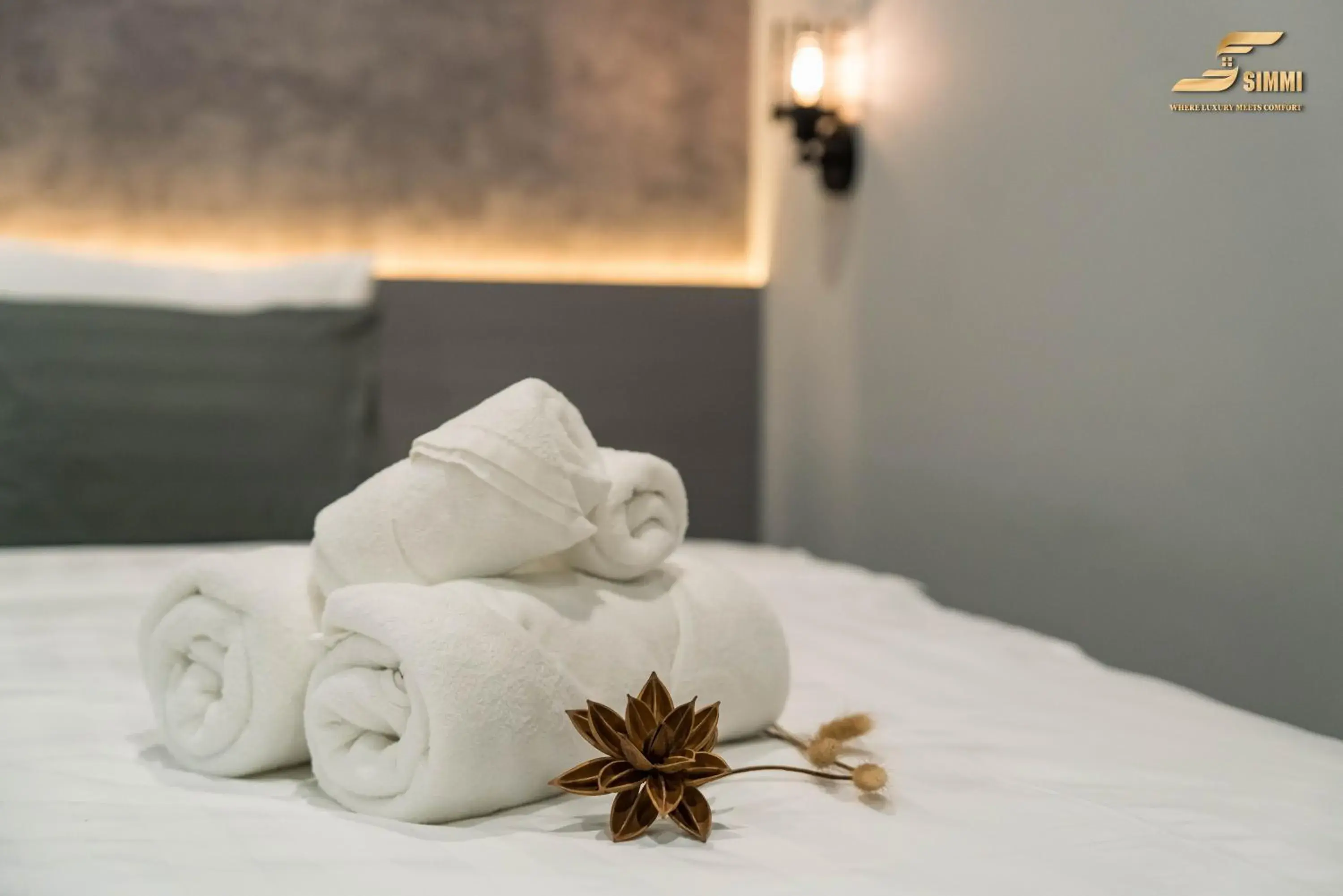 Bed in Simmi Signature Hotel & Apartment Bed in Simmi Signature Hotel & Apartment