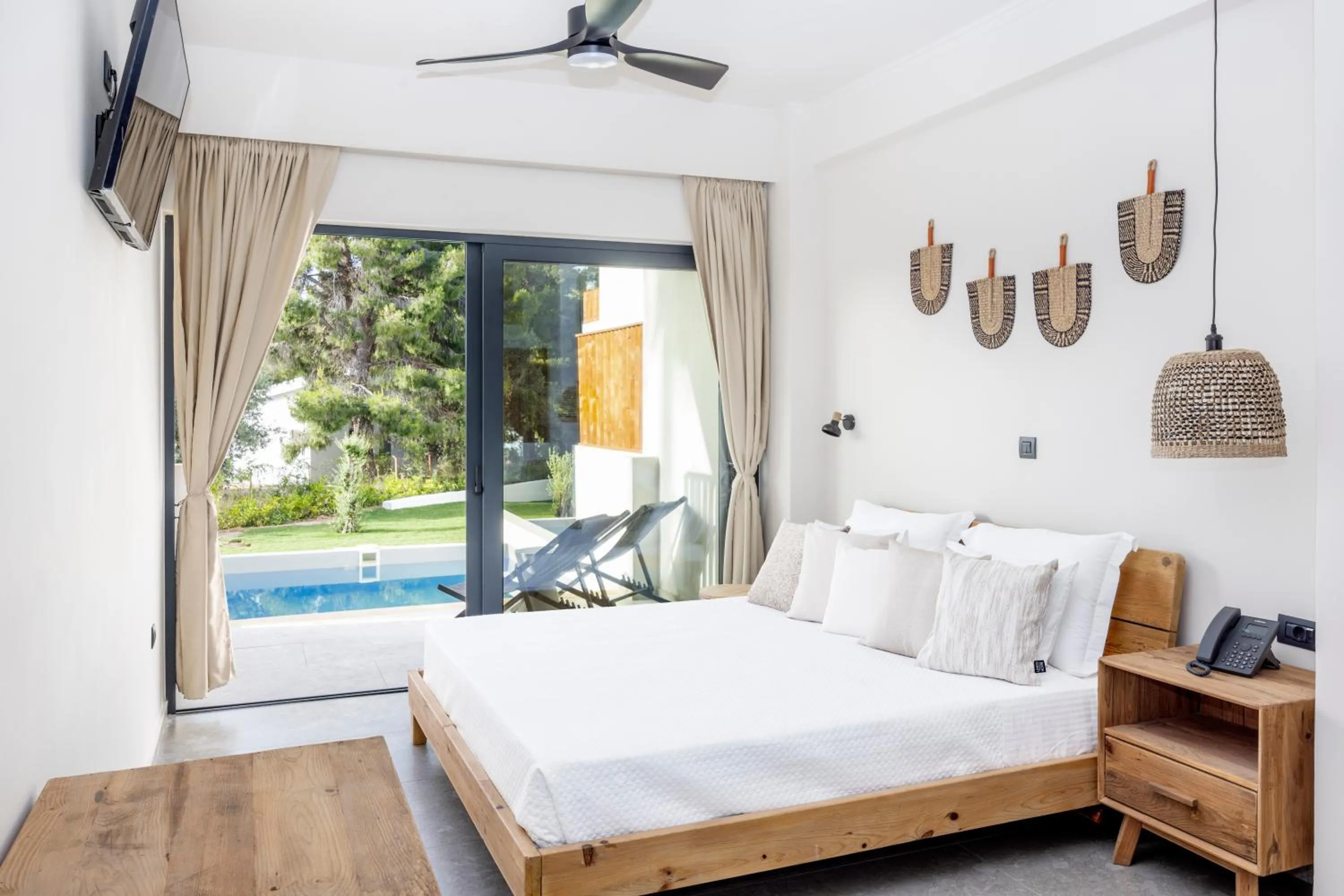 Bed in Elion Seaside Resort