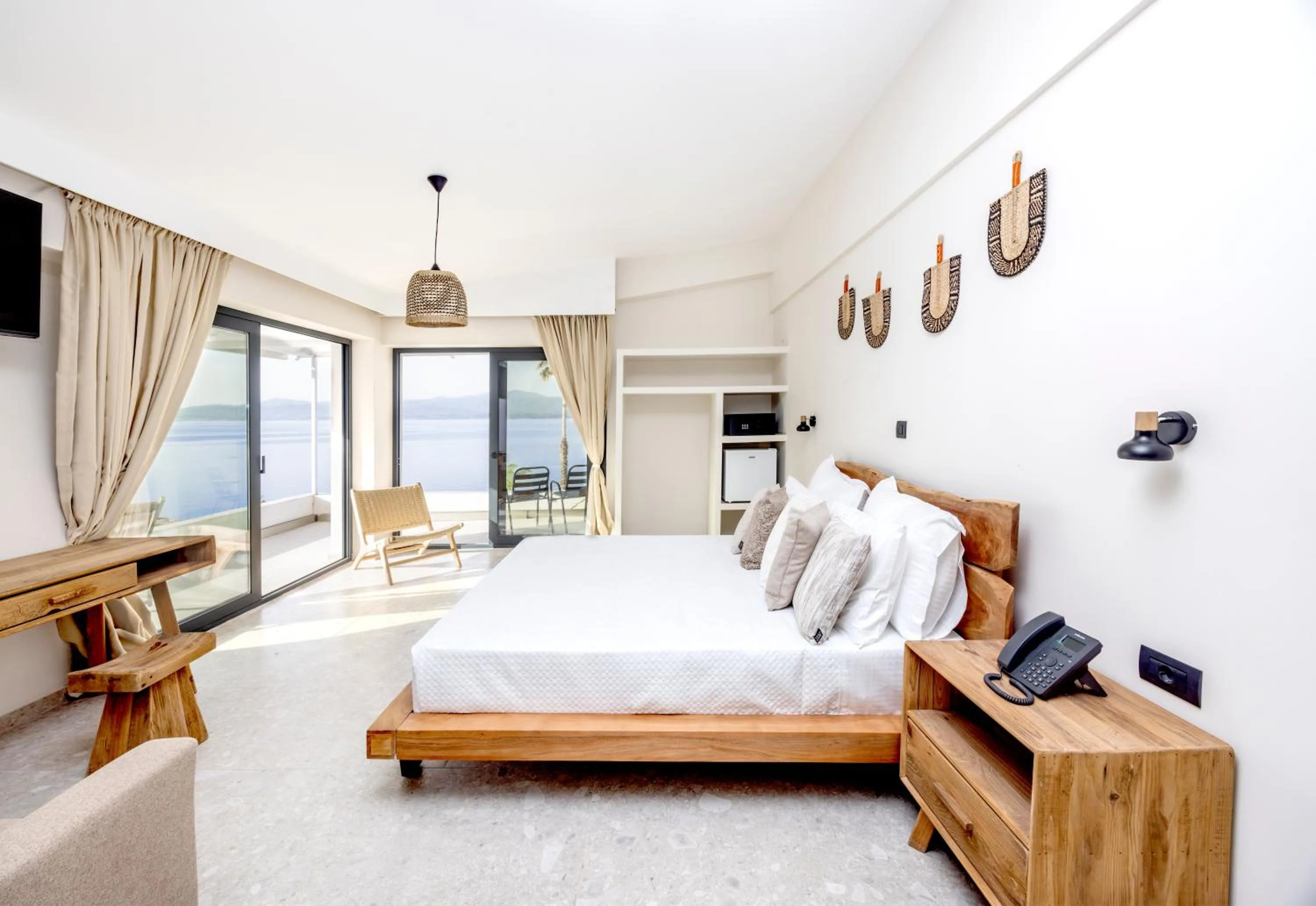 Bed in Elion Seaside Resort