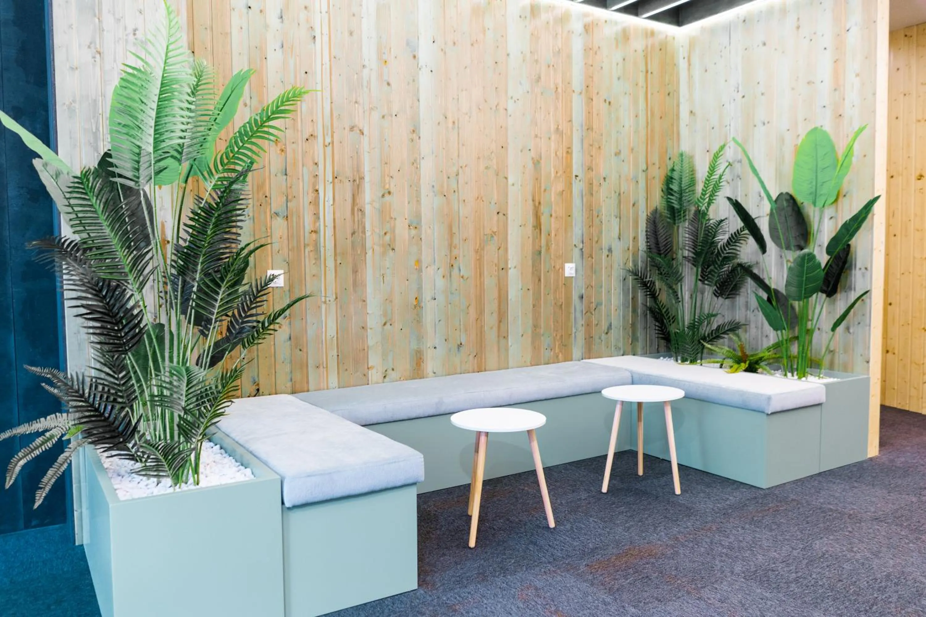 Living room in Futurotel Sevilla