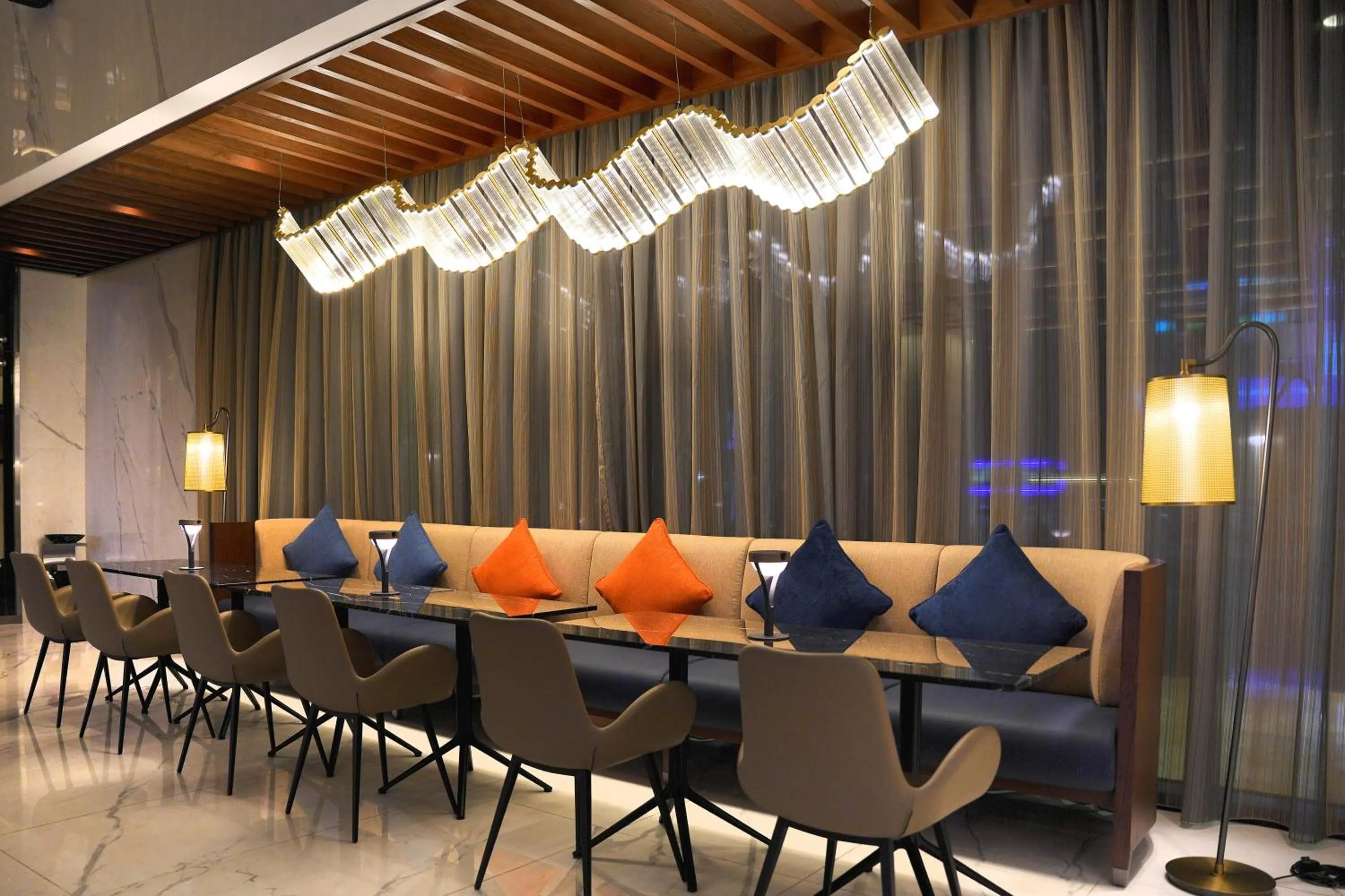 Seating area in Millennium Al Masar