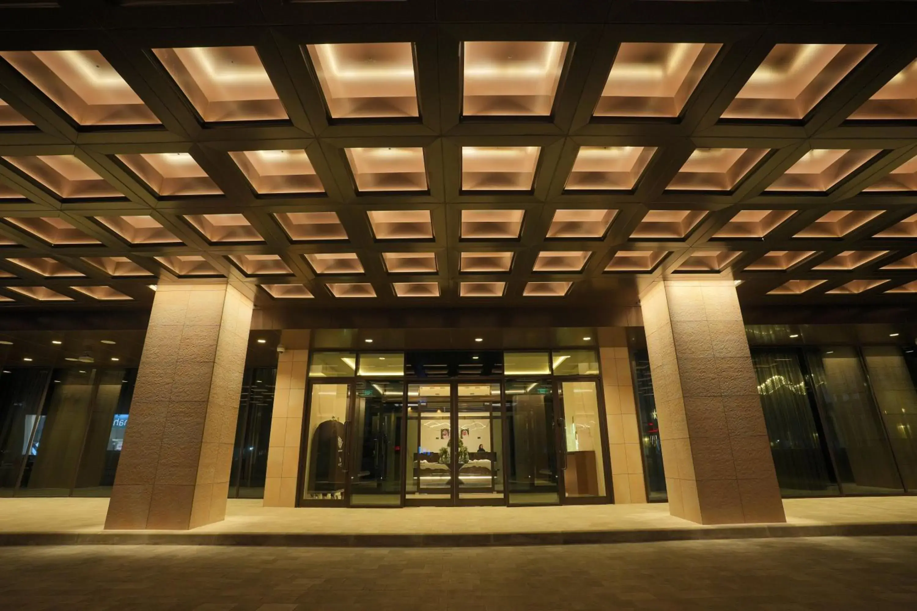 Facade/entrance in Millennium Al Masar Facade/entrance in Millennium Al Masar