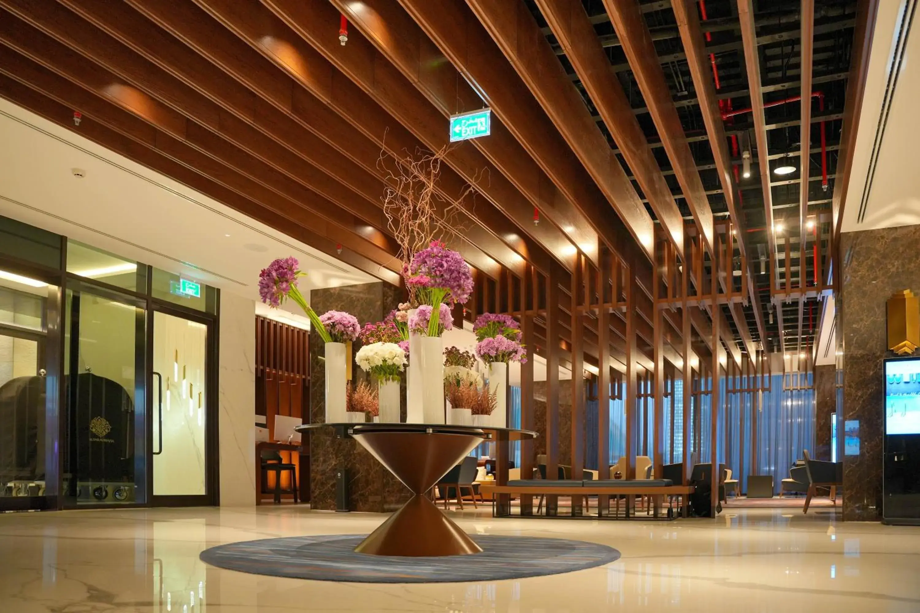 Lobby or reception in Millennium Al Masar Lobby or reception in Millennium Al Masar