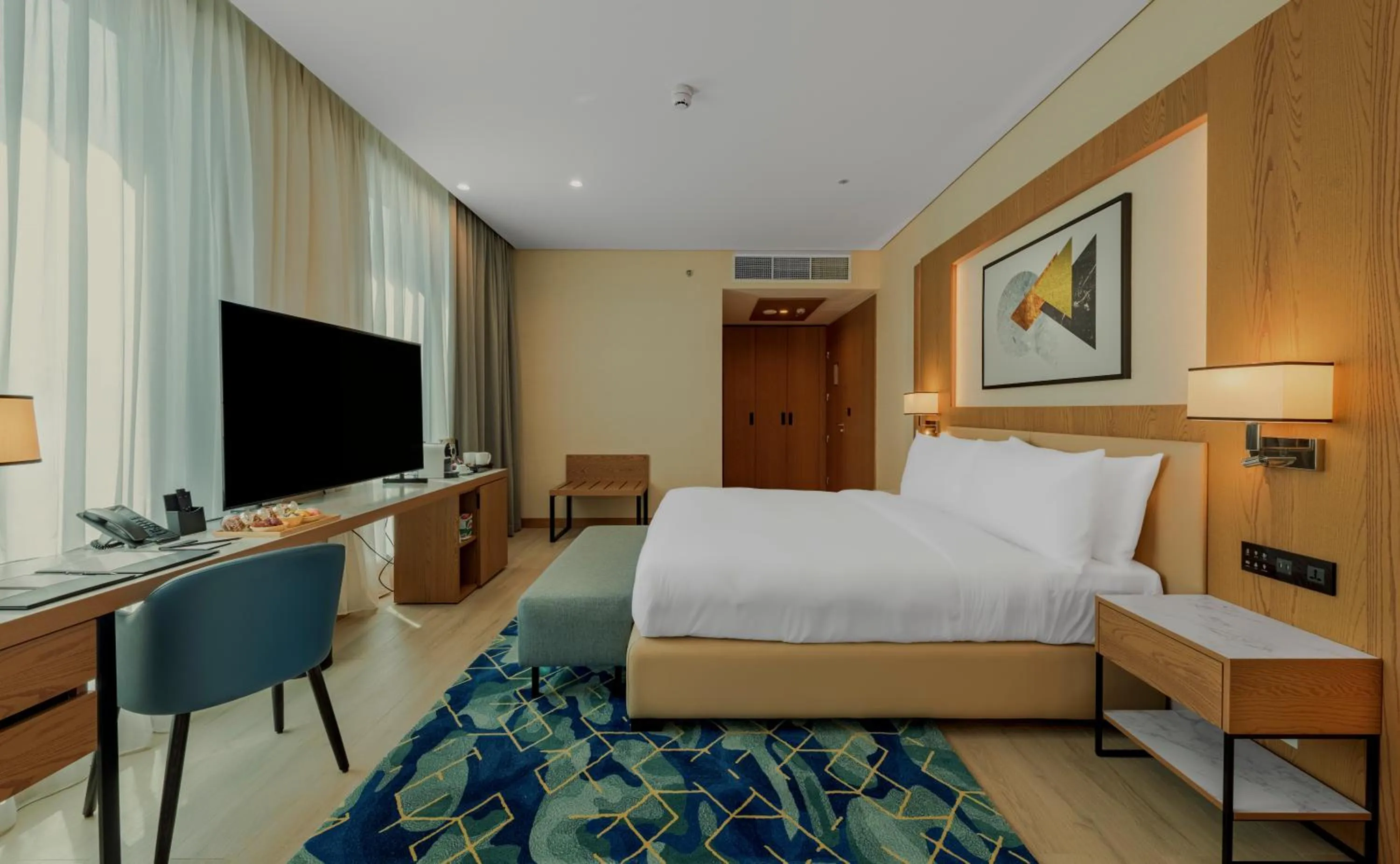 Photo of the whole room, Bed in Millennium Al Masar