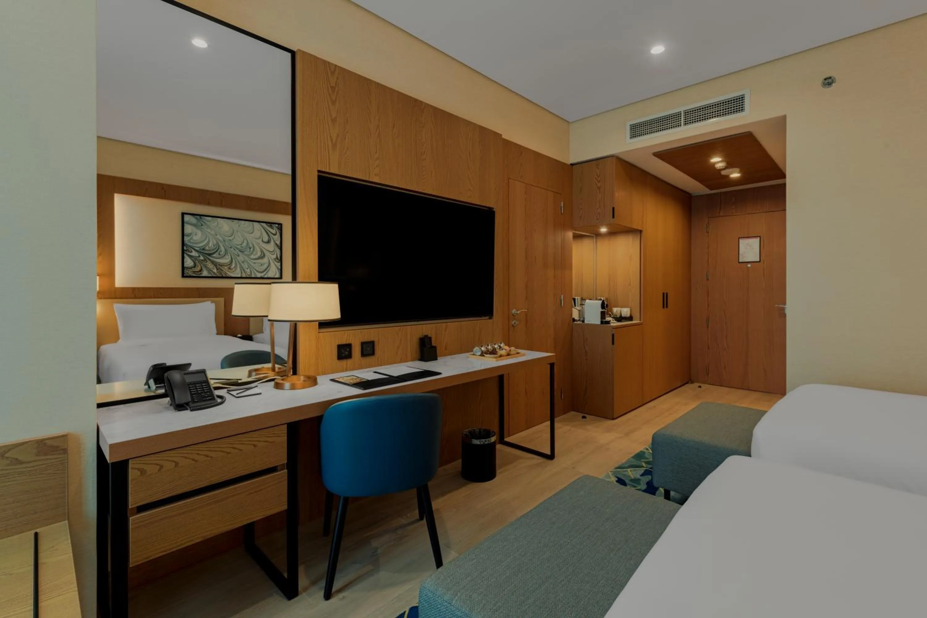 Bed in Millennium Al Masar