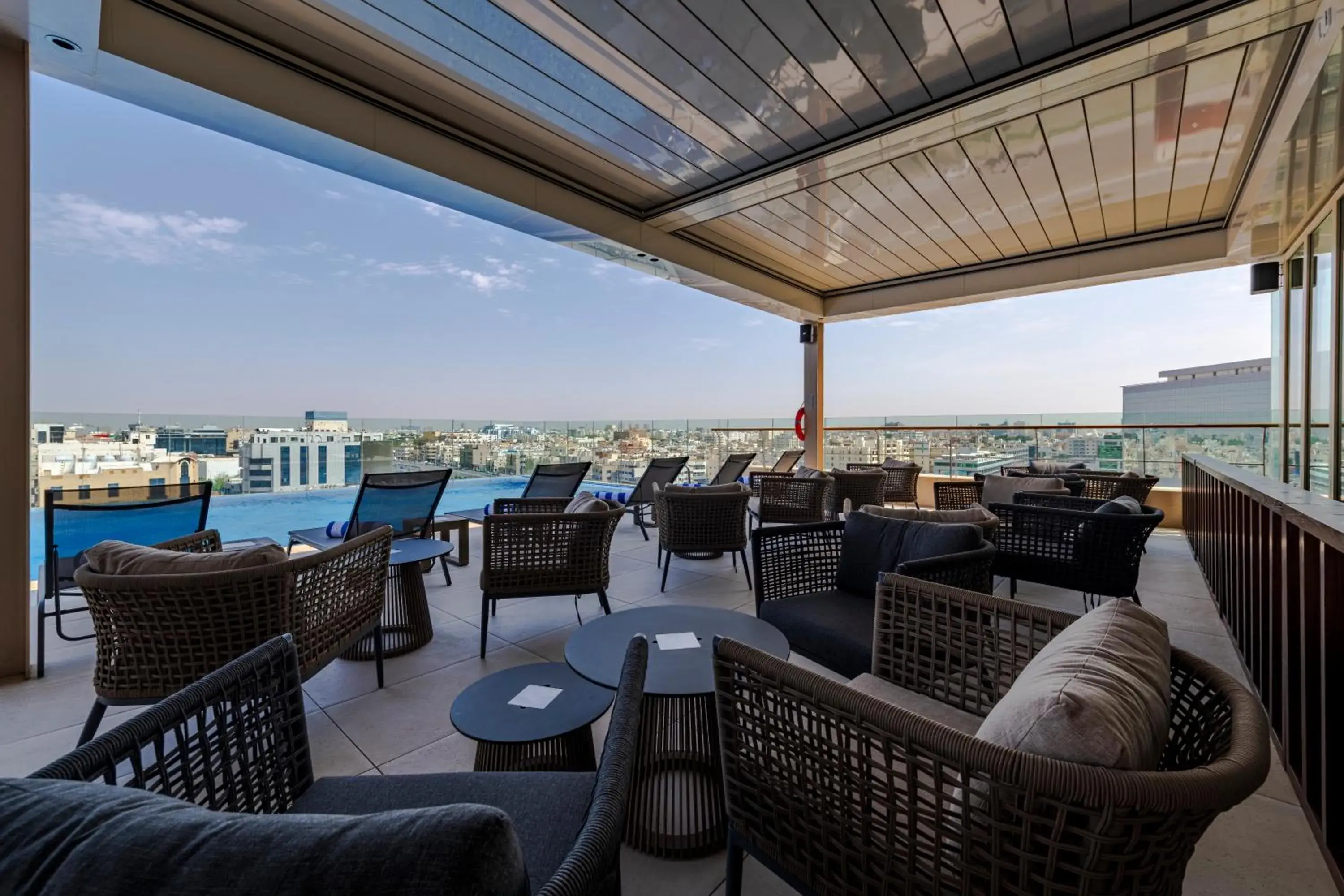 Seating area in Millennium Al Masar Seating area in Millennium Al Masar