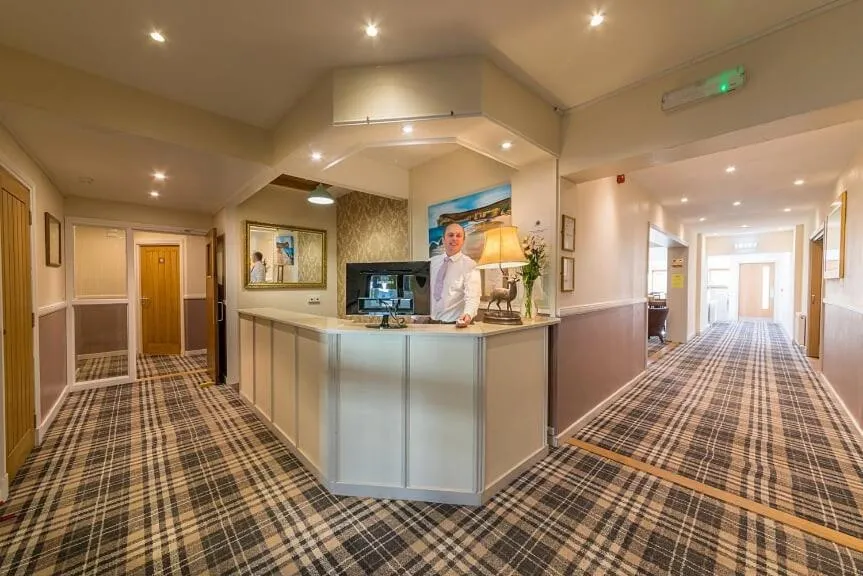 Lobby or reception in Castletown Hotel