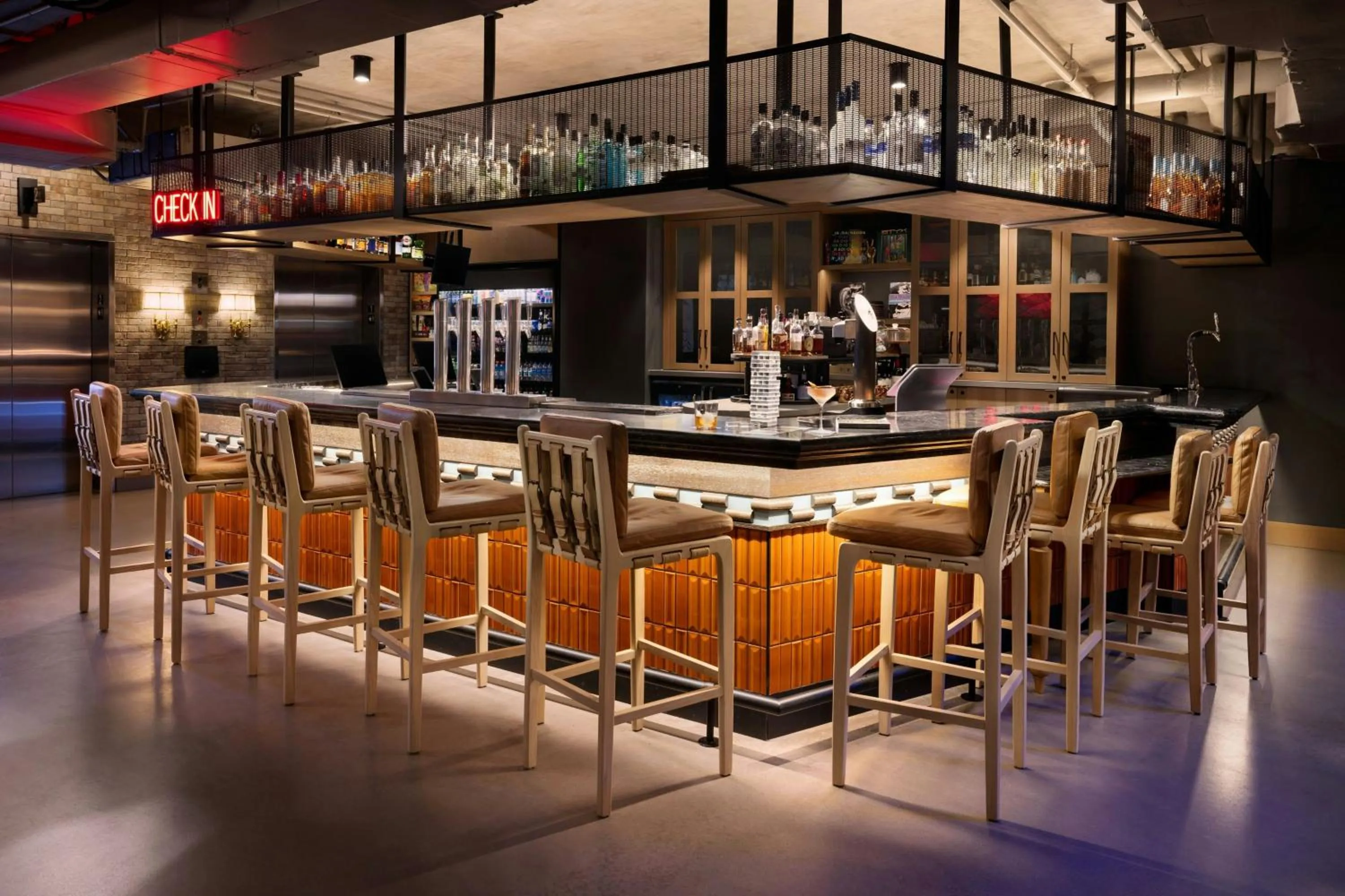 Lobby or reception in Moxy Asheville