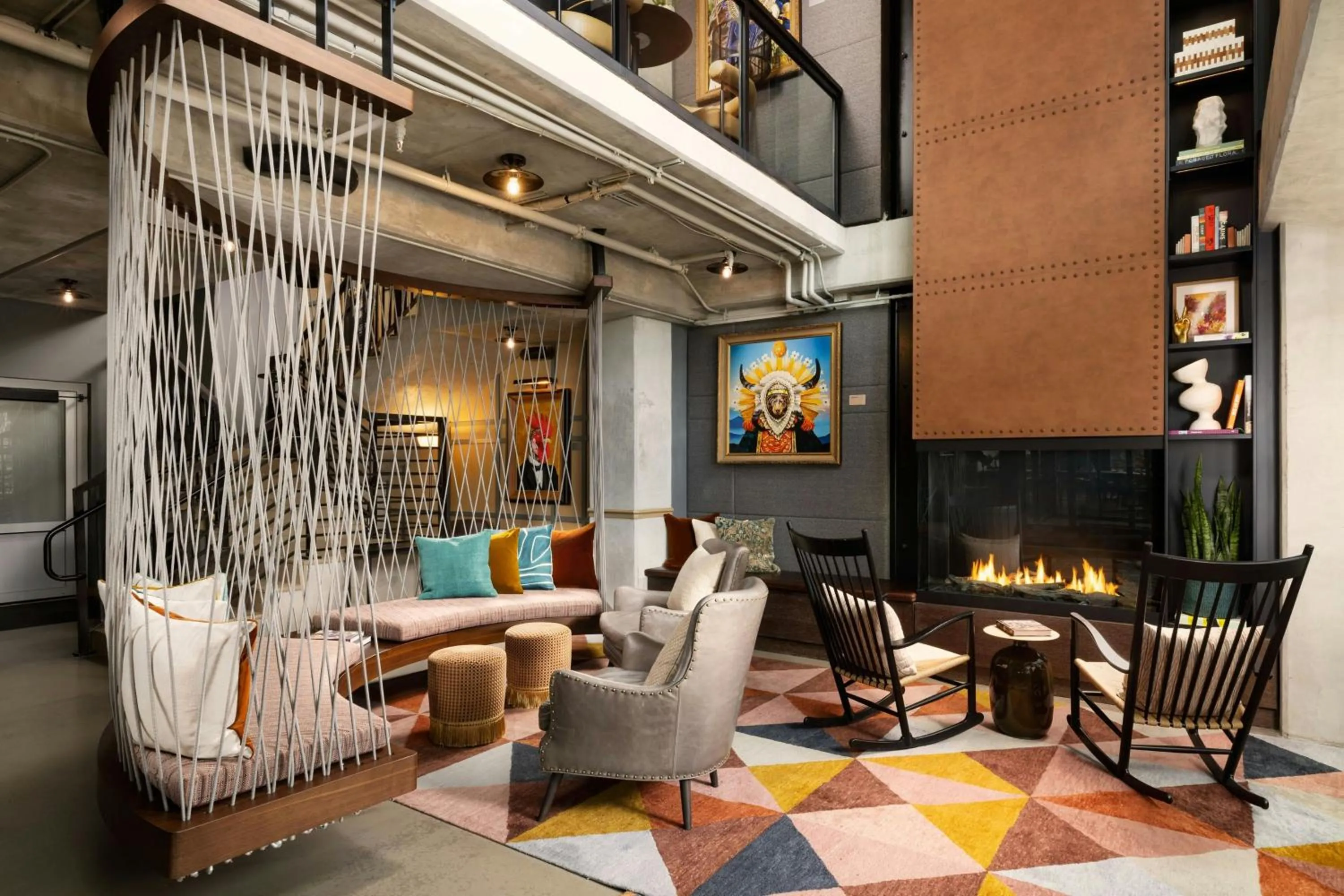Lobby or reception in Moxy Asheville