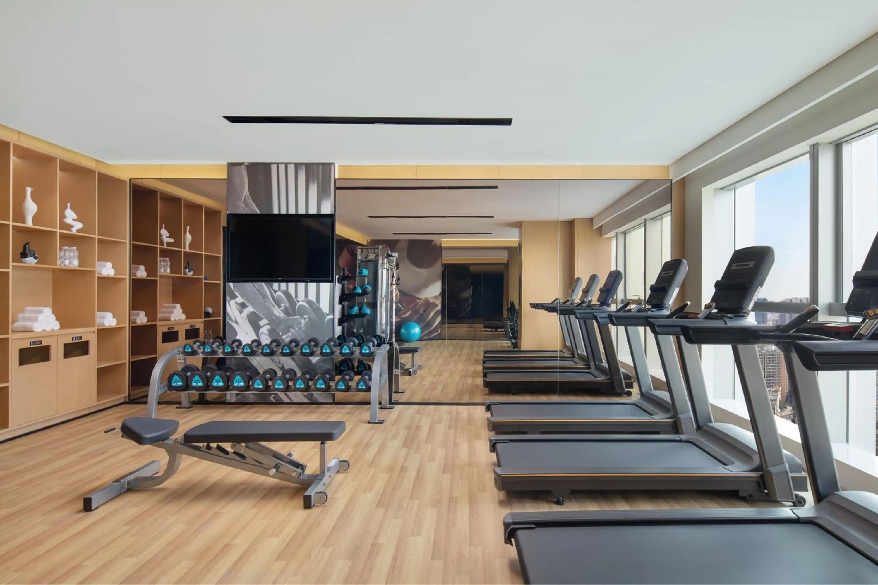 Fitness centre/facilities in Fairfield by Marriott Shenzhen Bao'an