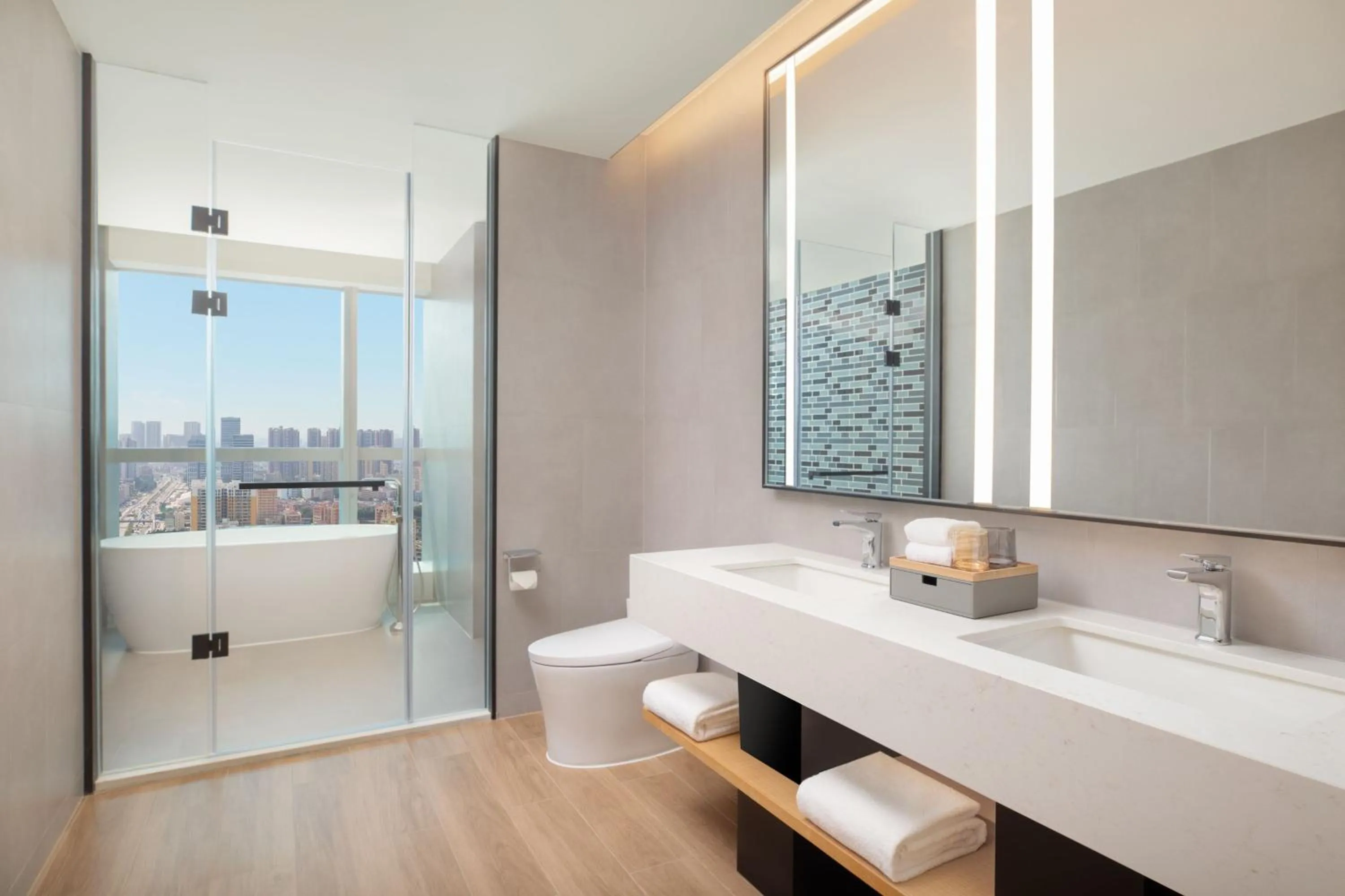 Bathroom in Fairfield by Marriott Shenzhen Bao'an