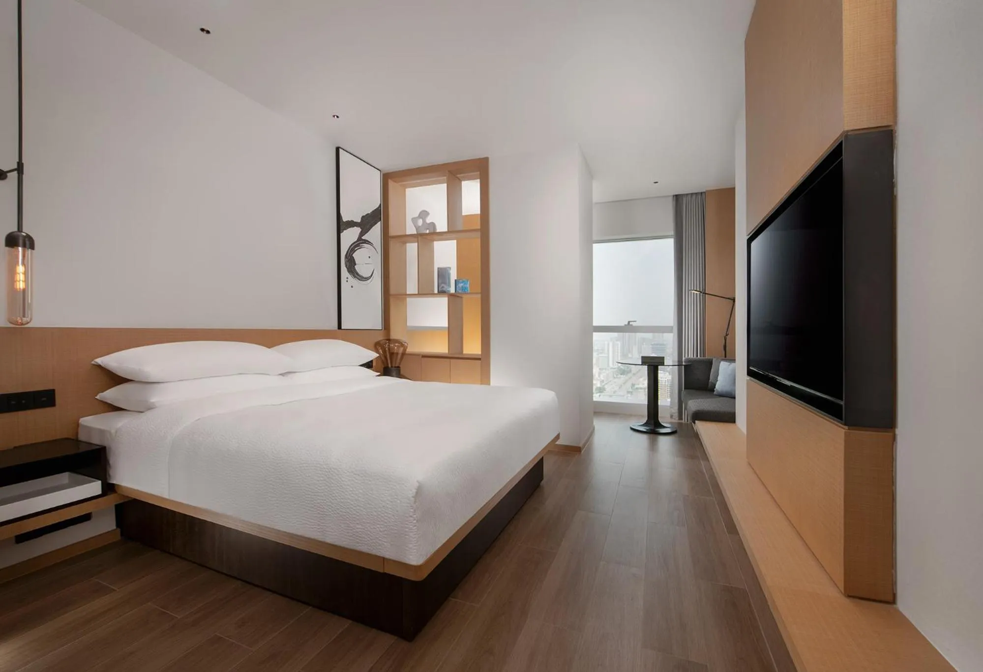 On site, Bed in Fairfield by Marriott Shenzhen Bao'an
