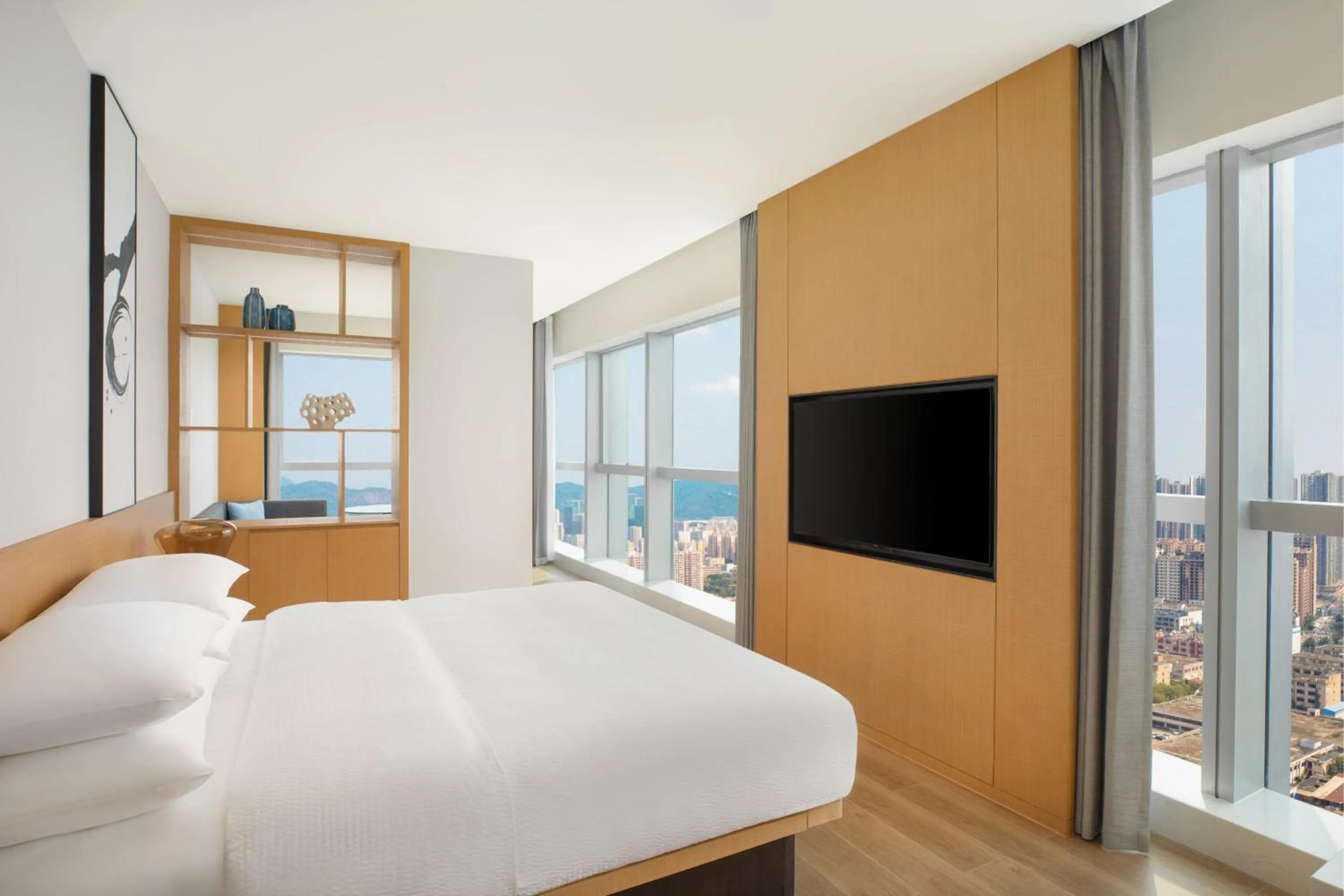 Bedroom, Bed in Fairfield by Marriott Shenzhen Bao'an