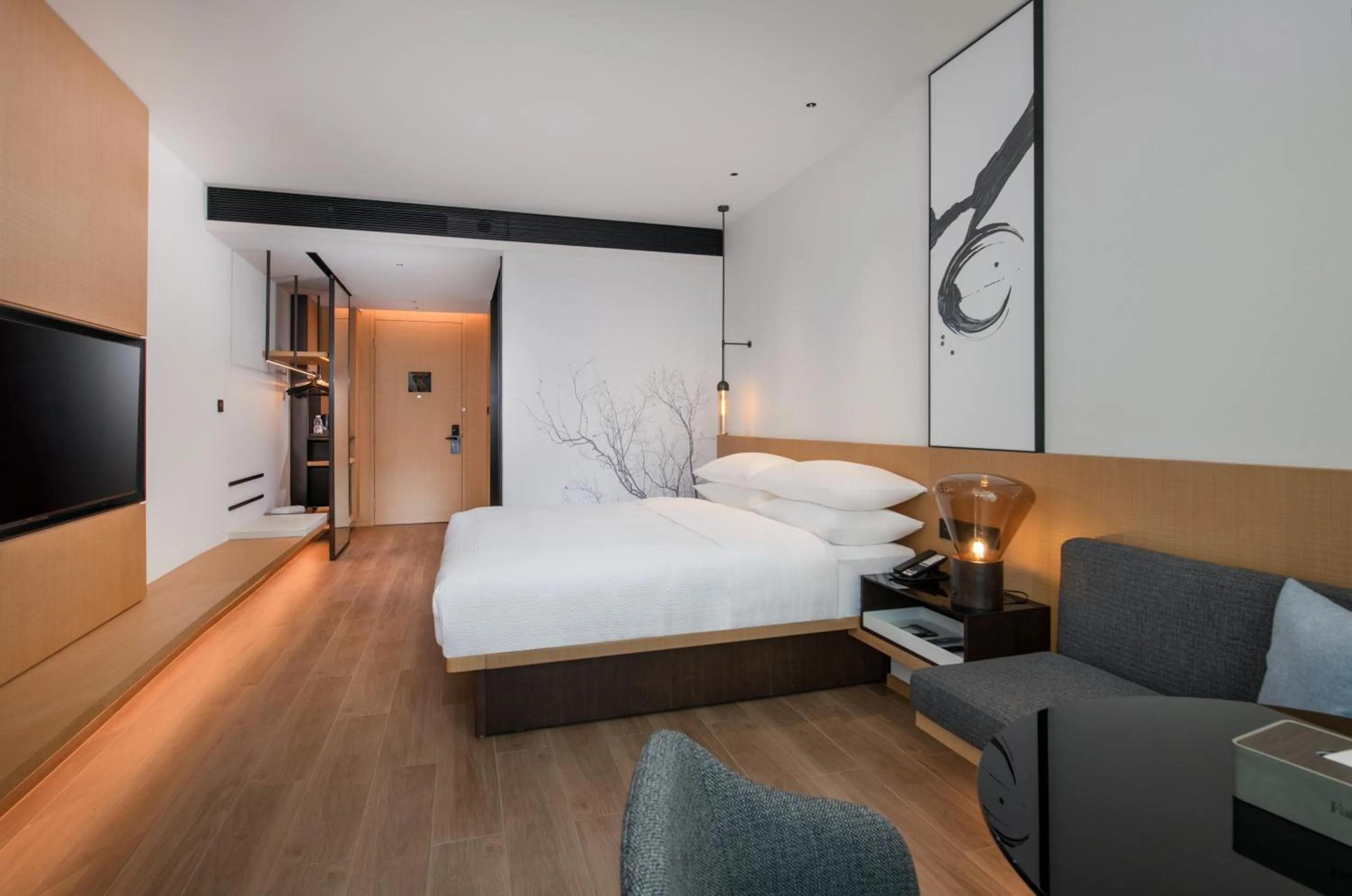 On site, Bed in Fairfield by Marriott Shenzhen Bao'an