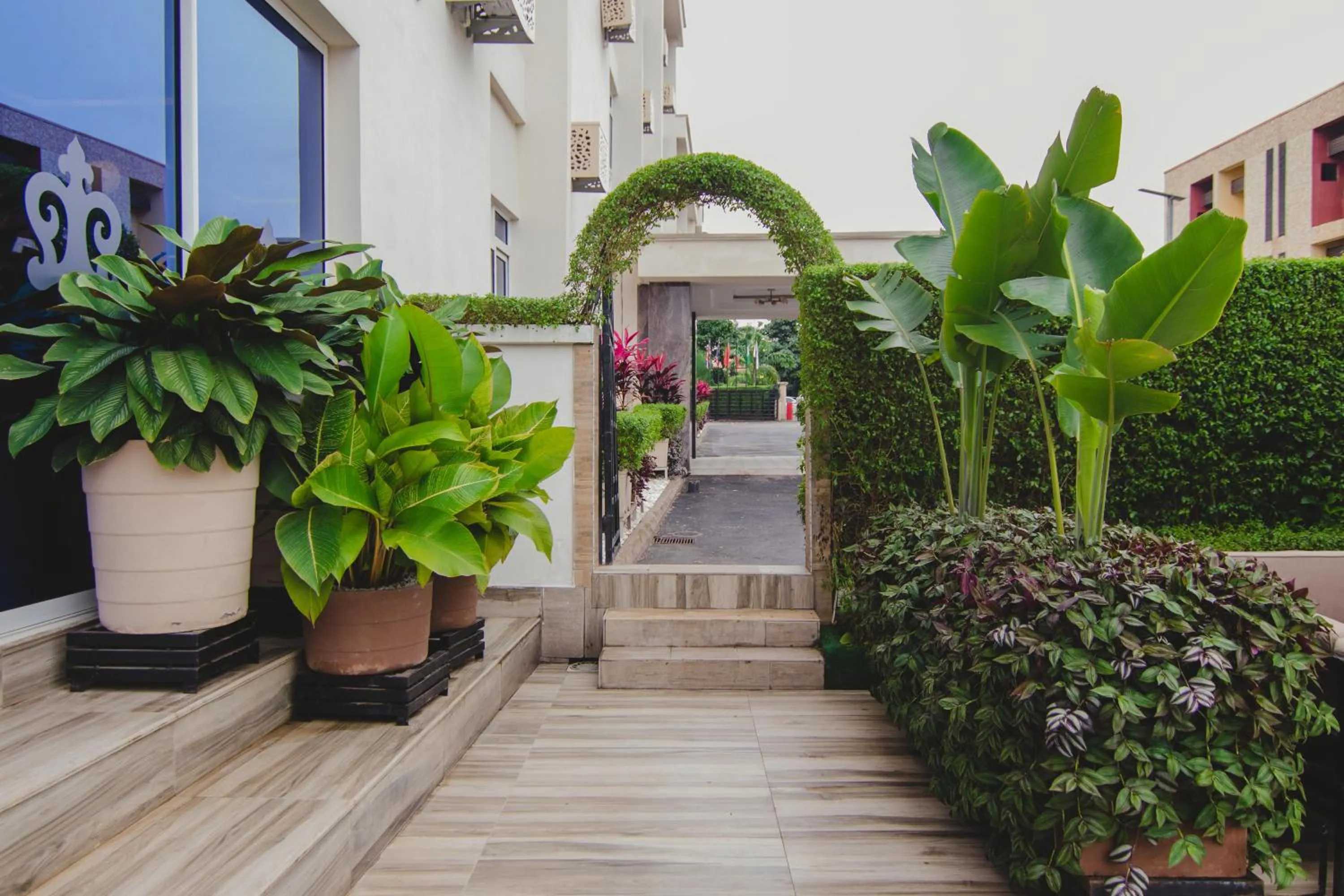 Garden in BON Hotel Imperial
