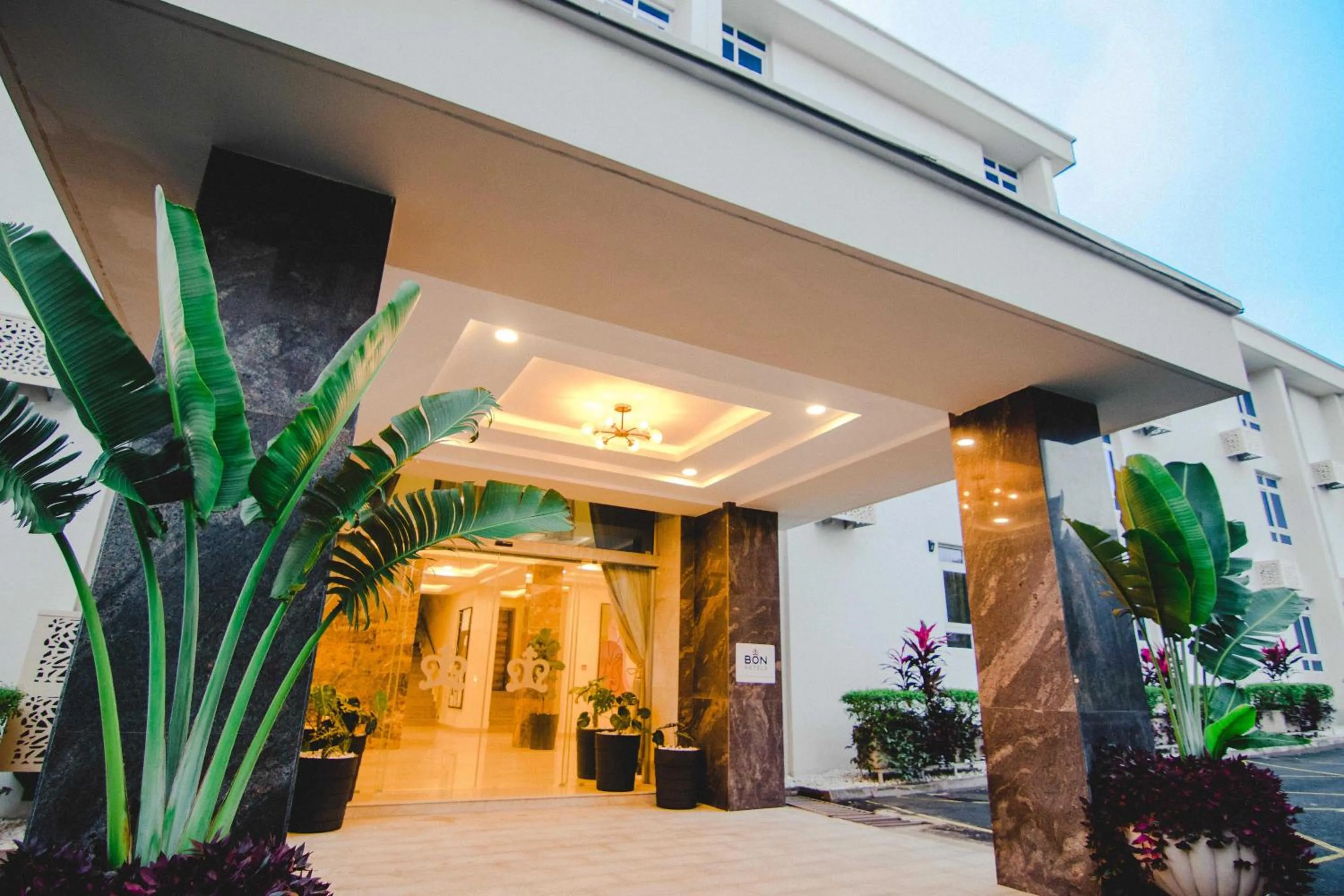 Facade/entrance in BON Hotel Imperial