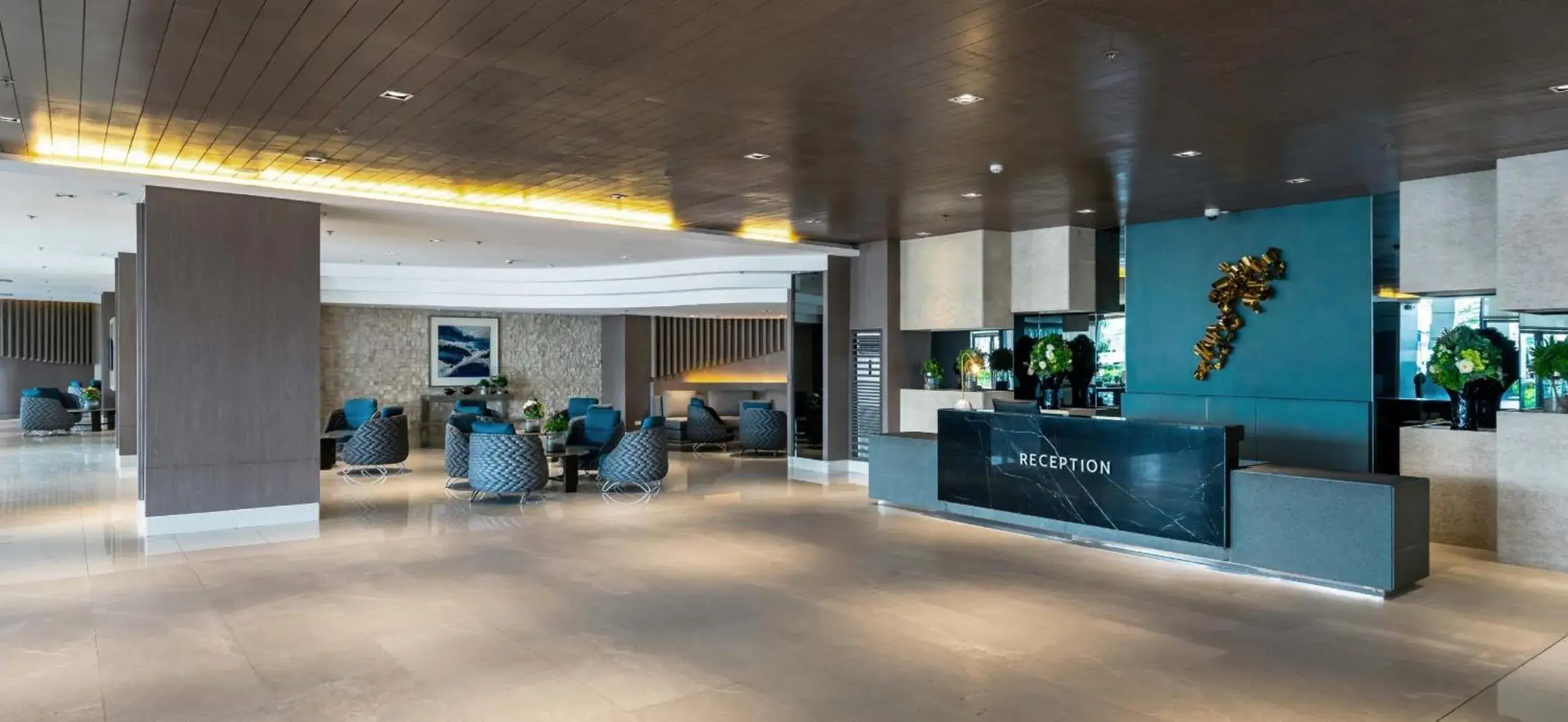 Lobby or reception in GemstoneBR in SMDC Shore Residences Lobby or reception in GemstoneBR in SMDC Shore Residences