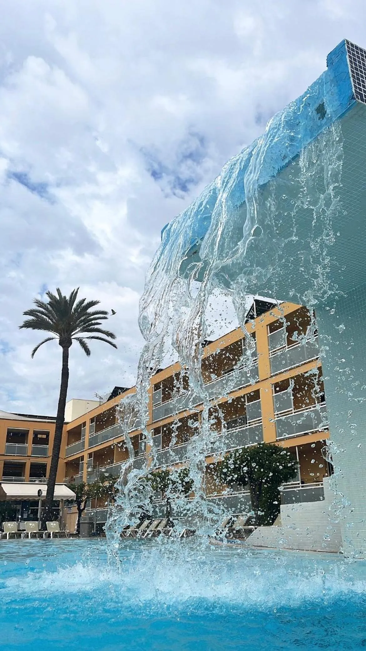 Swimming pool in Apartamentos Turisticos Terralta