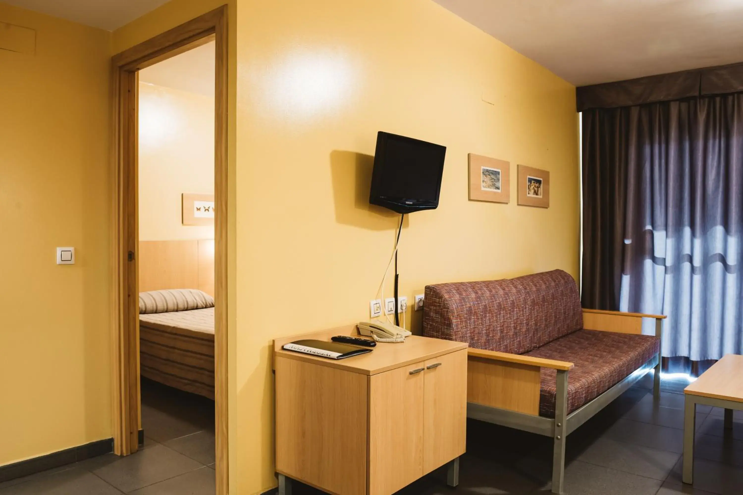 Living room, Bed in Apartamentos Turisticos Terralta Living room, Bed in Apartamentos Turisticos Terralta