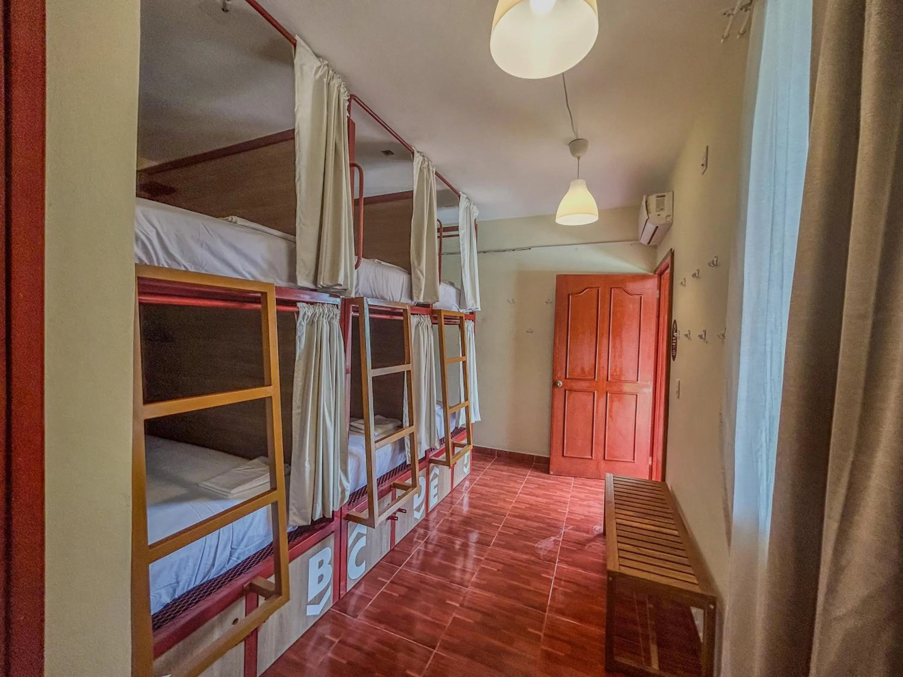 Single Bed in 6-Bed Dormitory Room in Viajero Puerto Escondido Hostel
