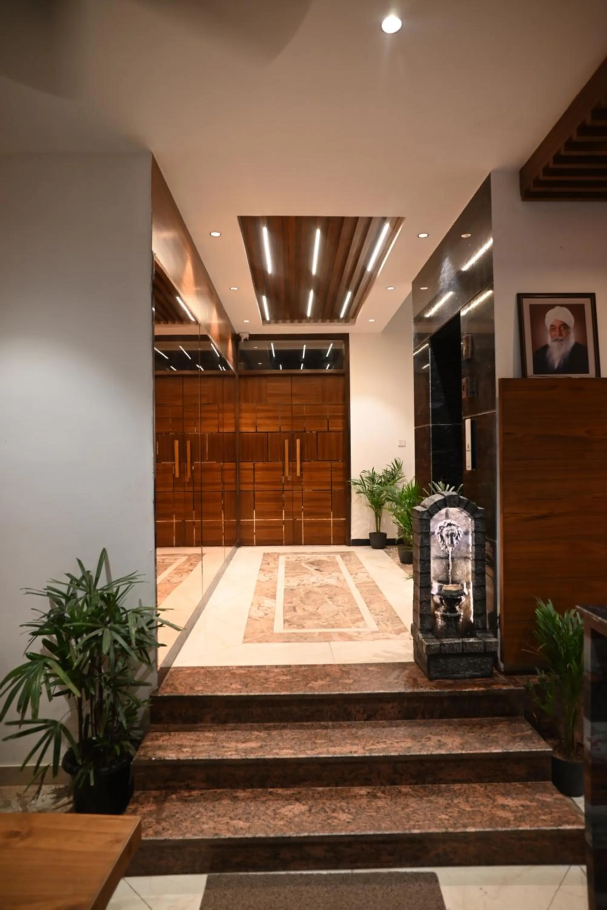 Dining area in Hotel Lake View - Near Sukhna Lake