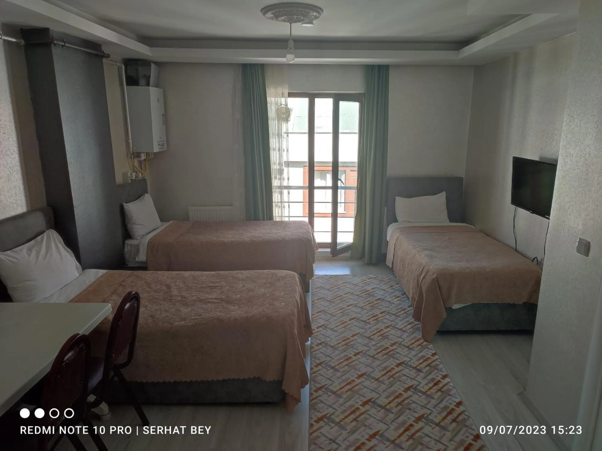 Bed in Espinaz Apart Otel