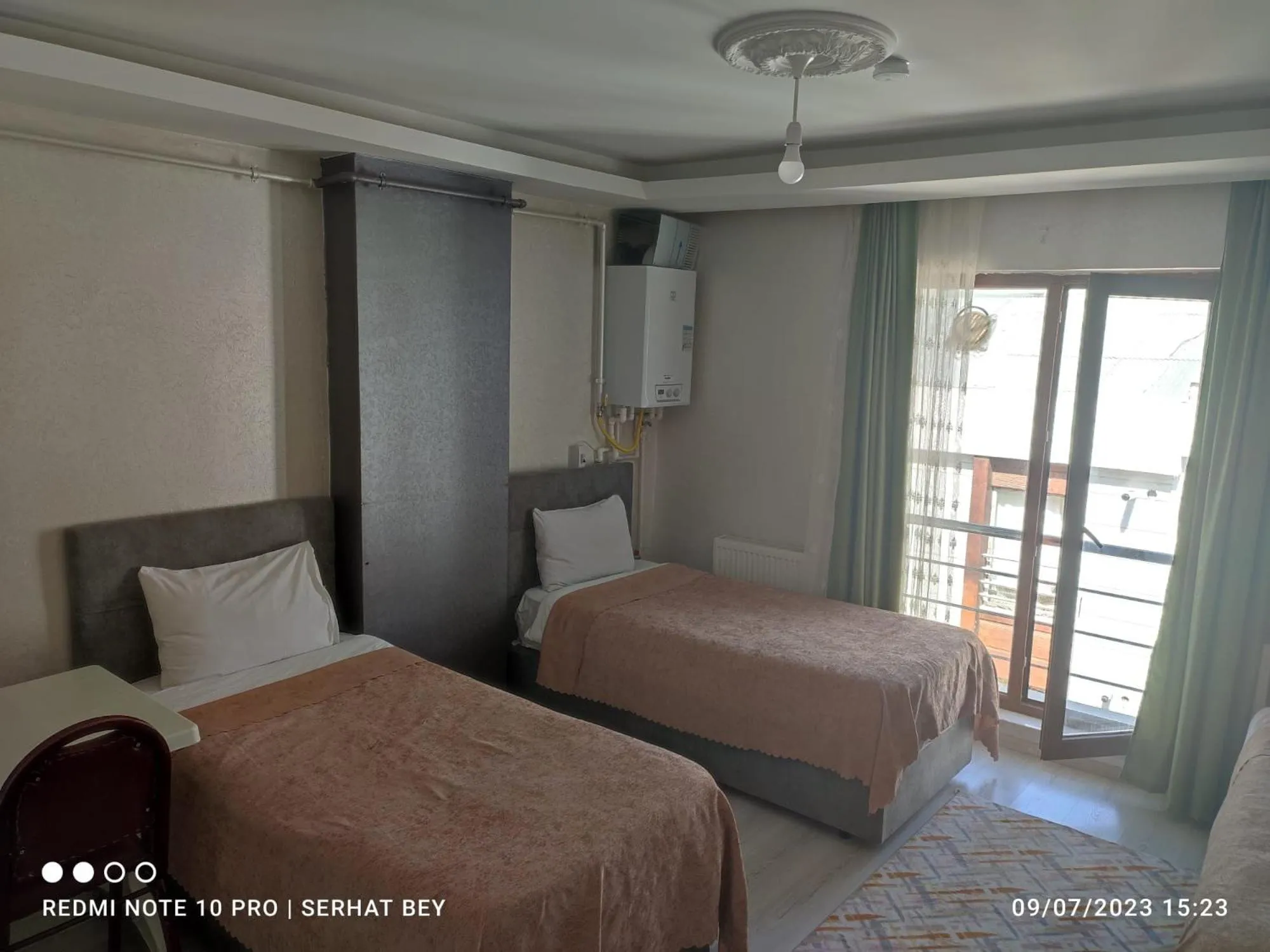 Bed in Espinaz Apart Otel