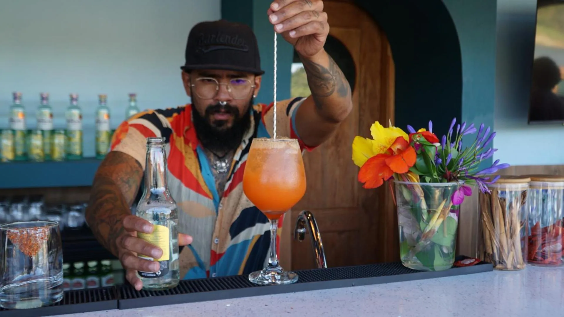 Food and drinks in Viajero Guatapé Hostel & Lake Club