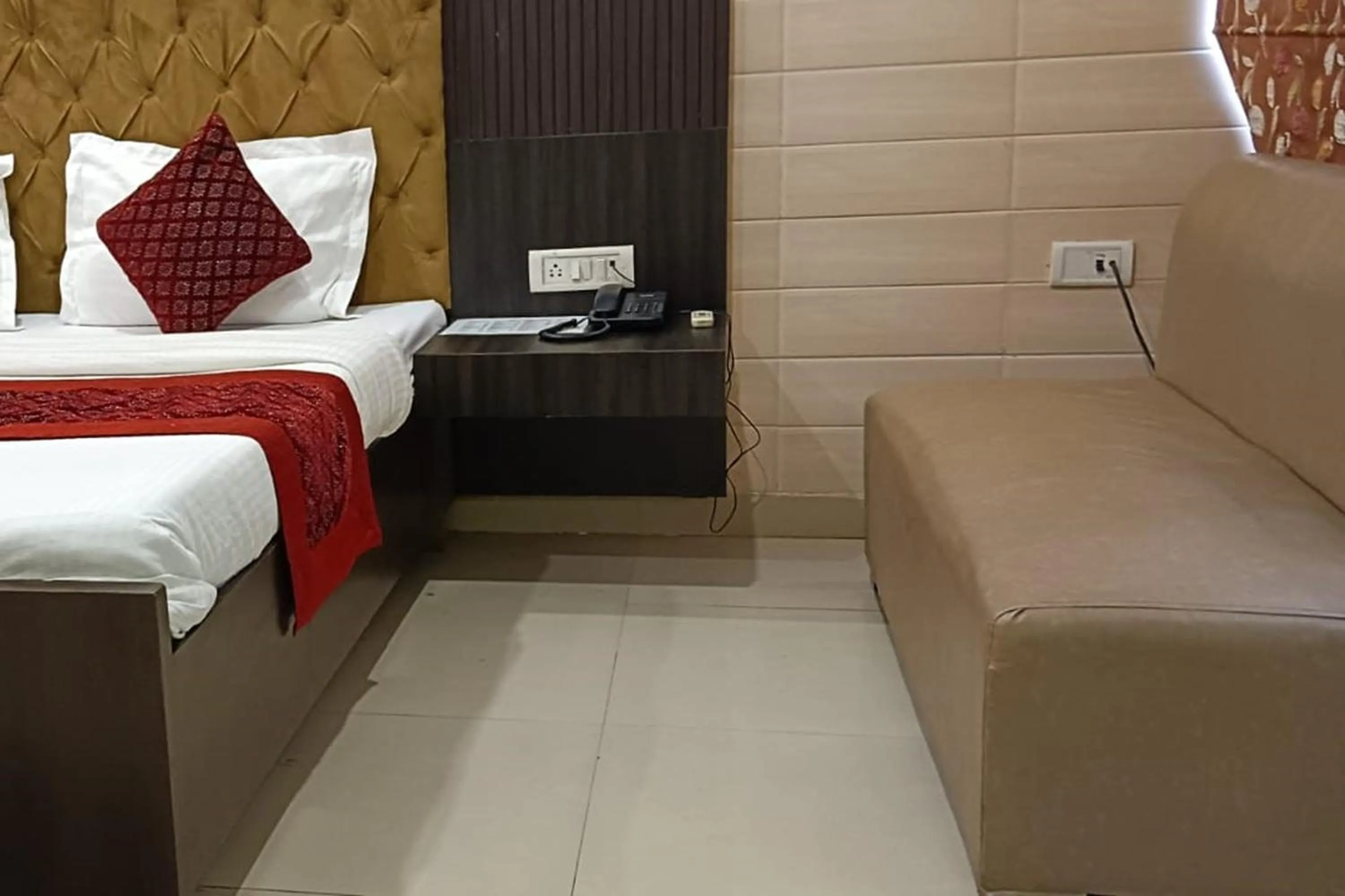 Bed in Hotel Shree Kanta