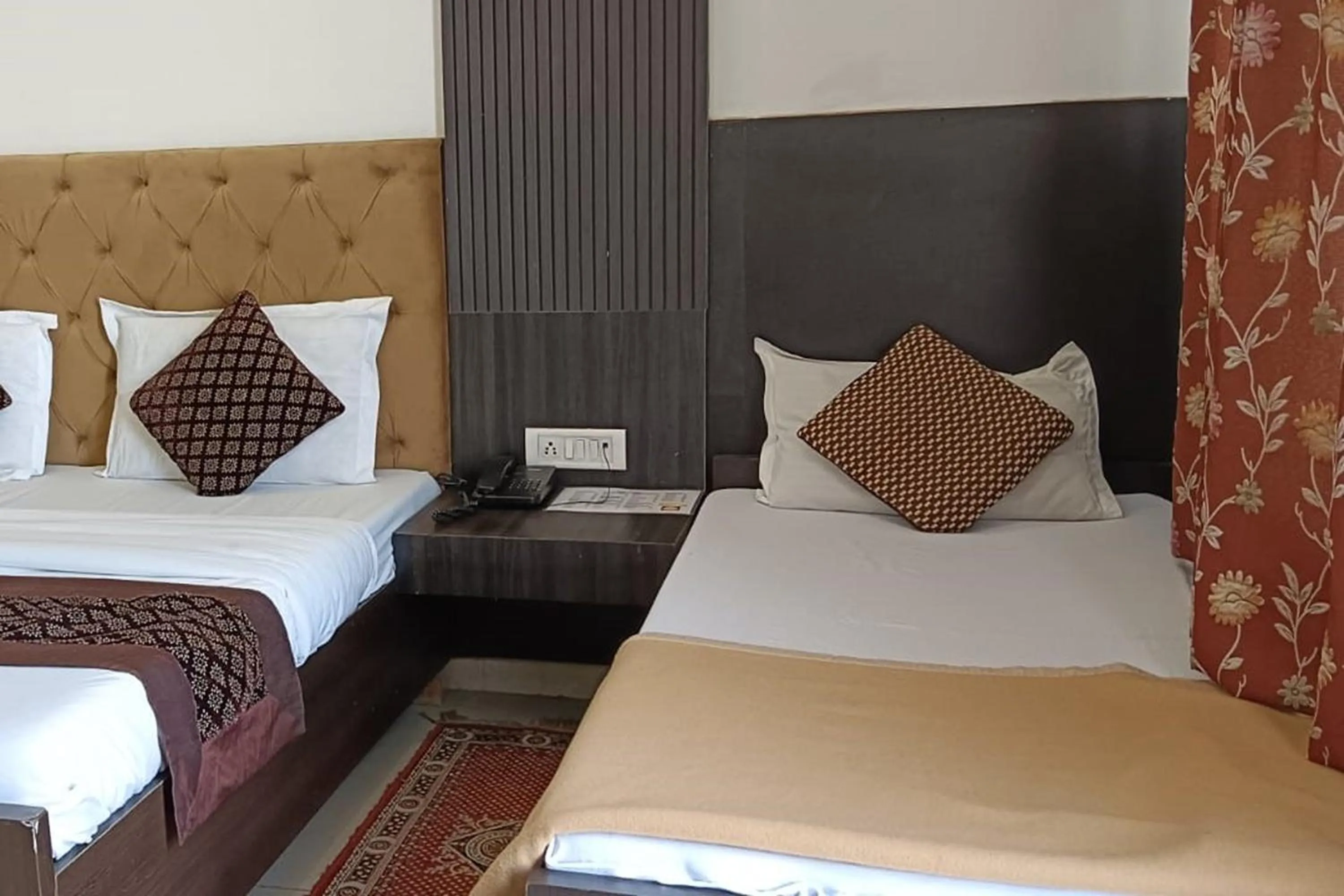 Bed in Hotel Shree Kanta