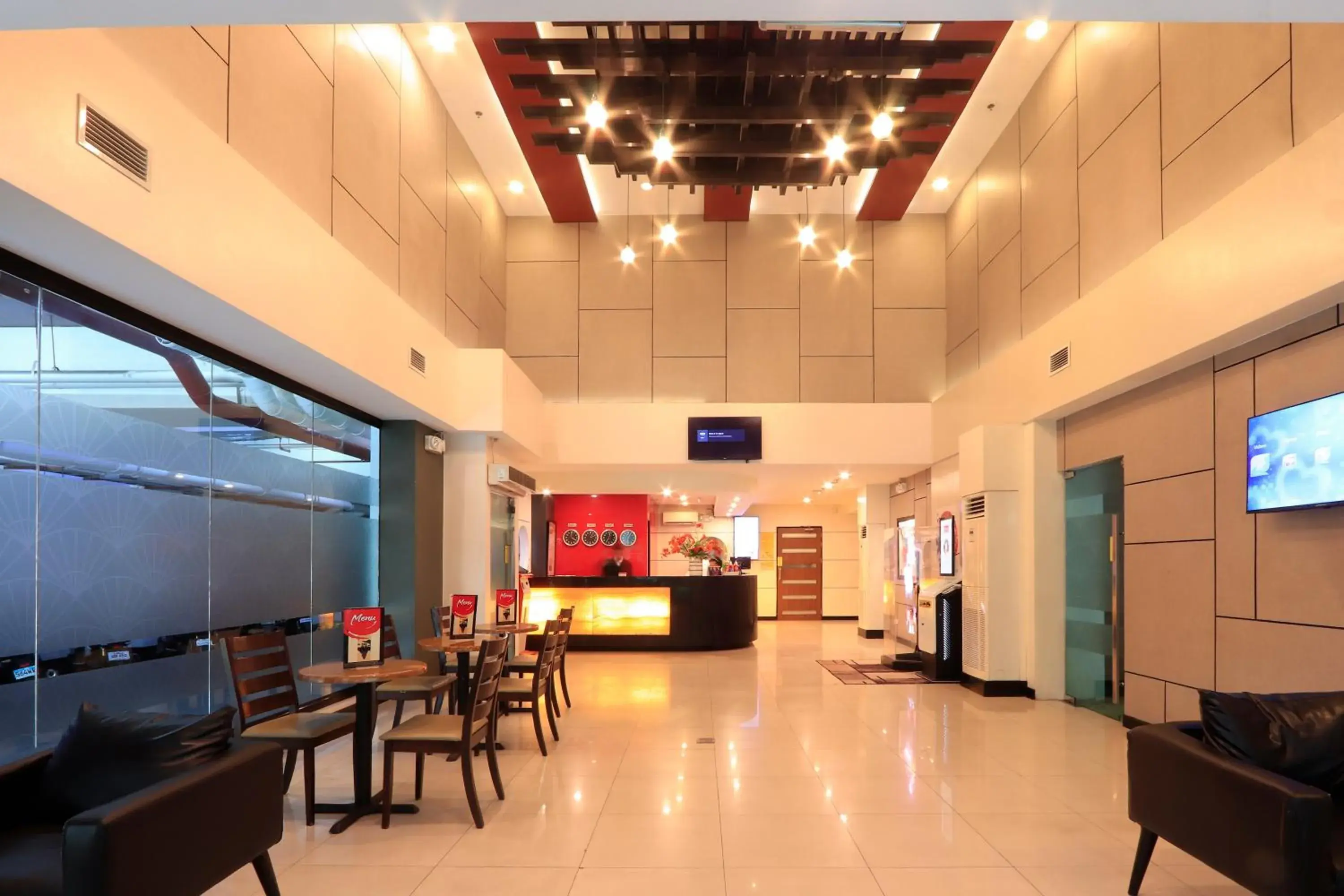 Seating area in Hotel Sogo Fairview Seating area in Hotel Sogo Fairview