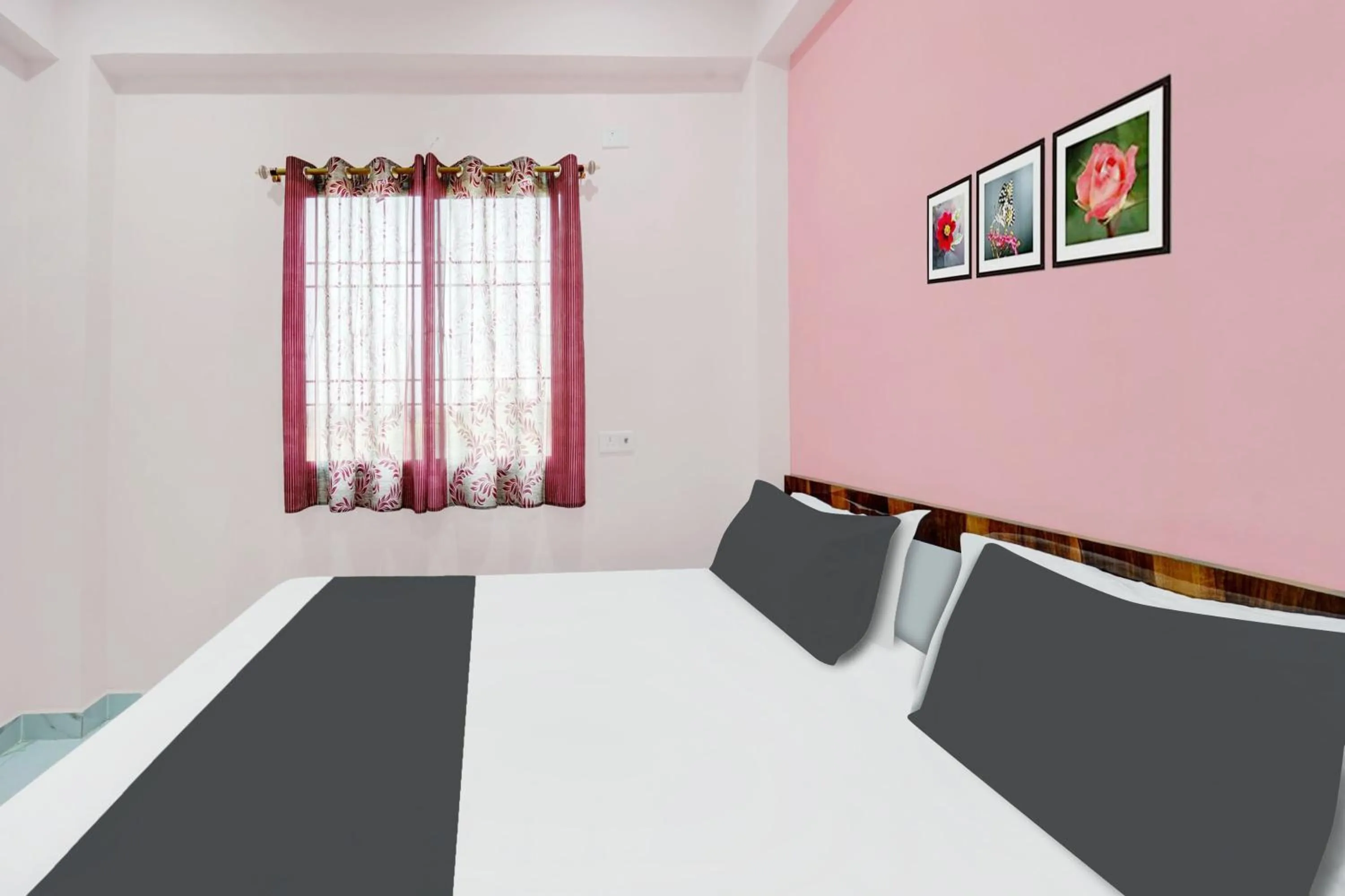 Bedroom, Bed in Hotel O R K Marriage Hall and Guest House