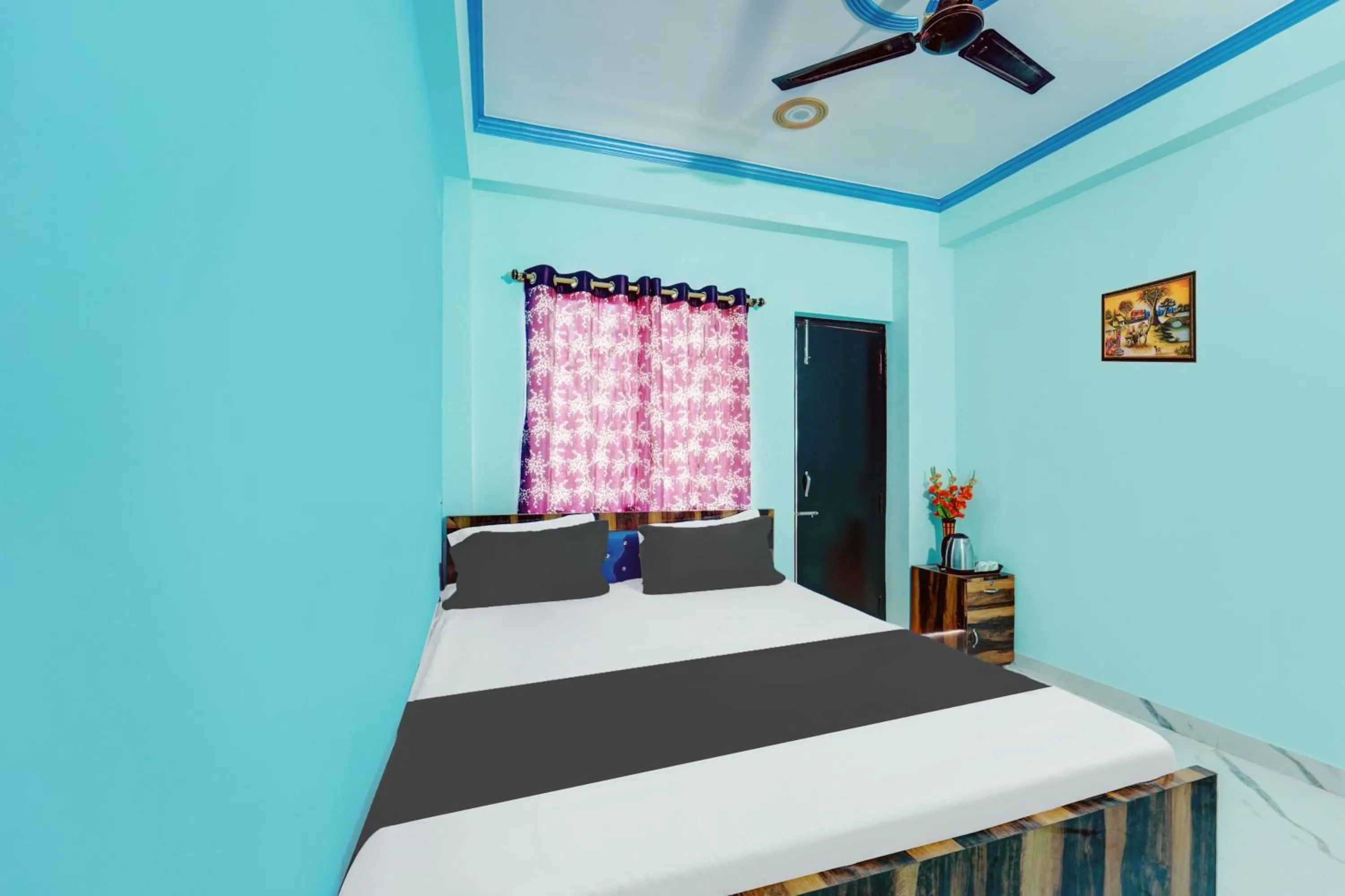 Bedroom, Bed in Hotel O R K Marriage Hall and Guest House