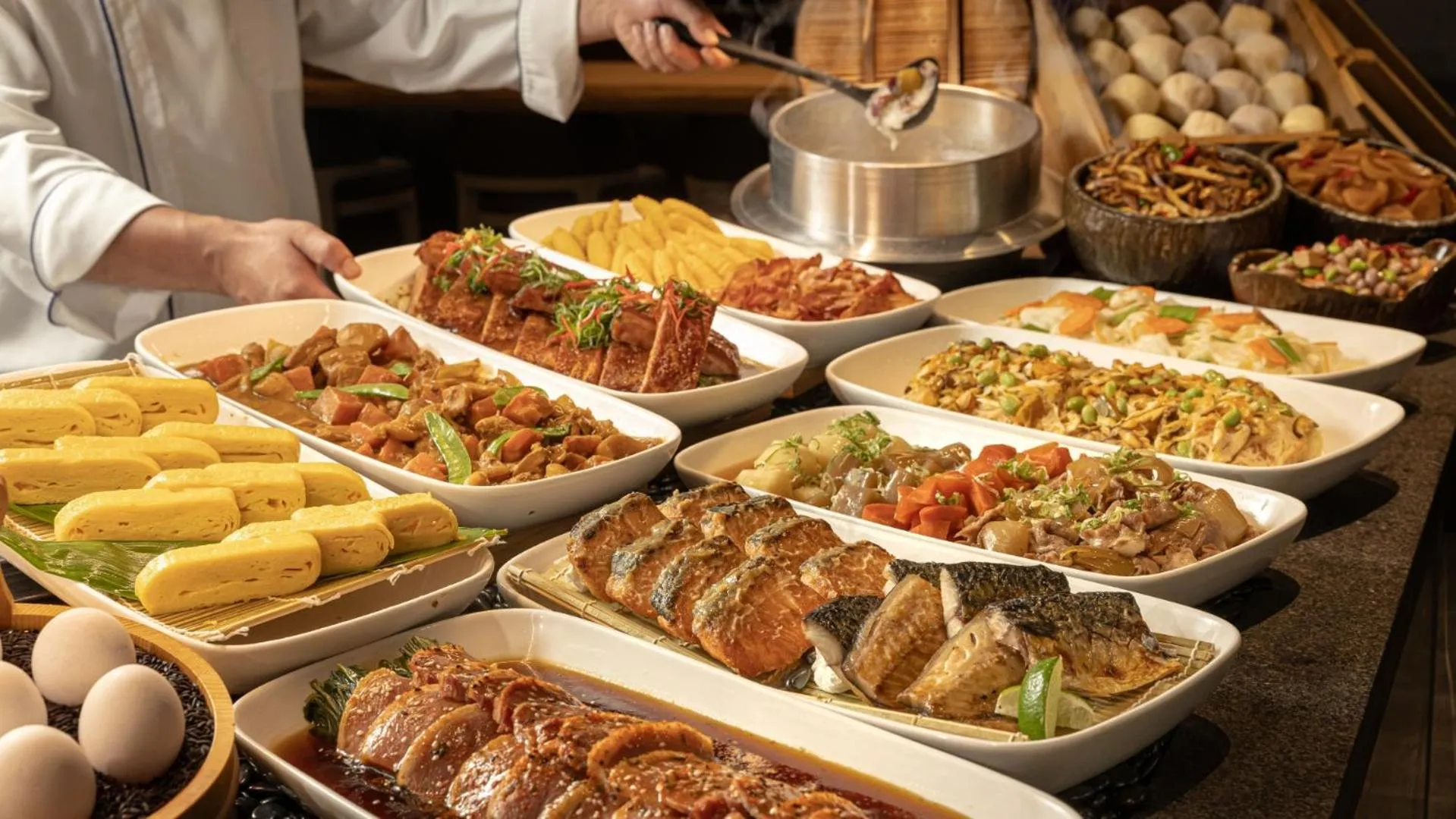 Restaurant/places to eat in 北投晶泉丰旅 Wellspring by Silks Beitou