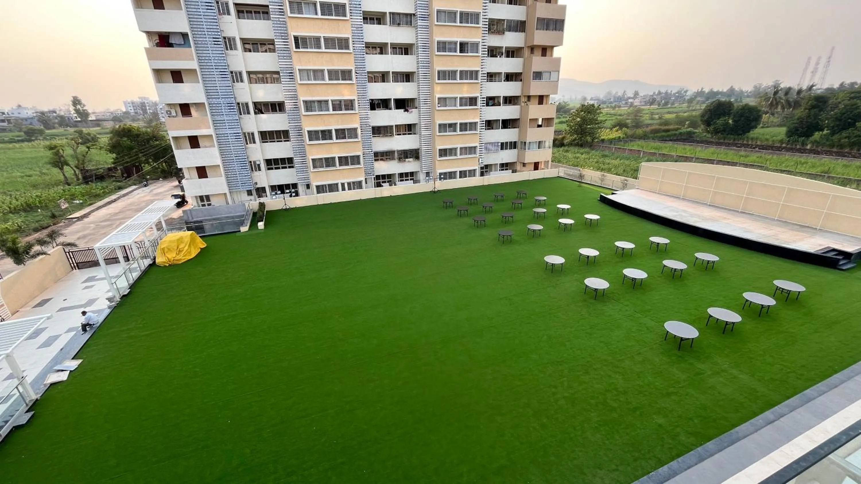 Garden in VITS Satyajeet Karad